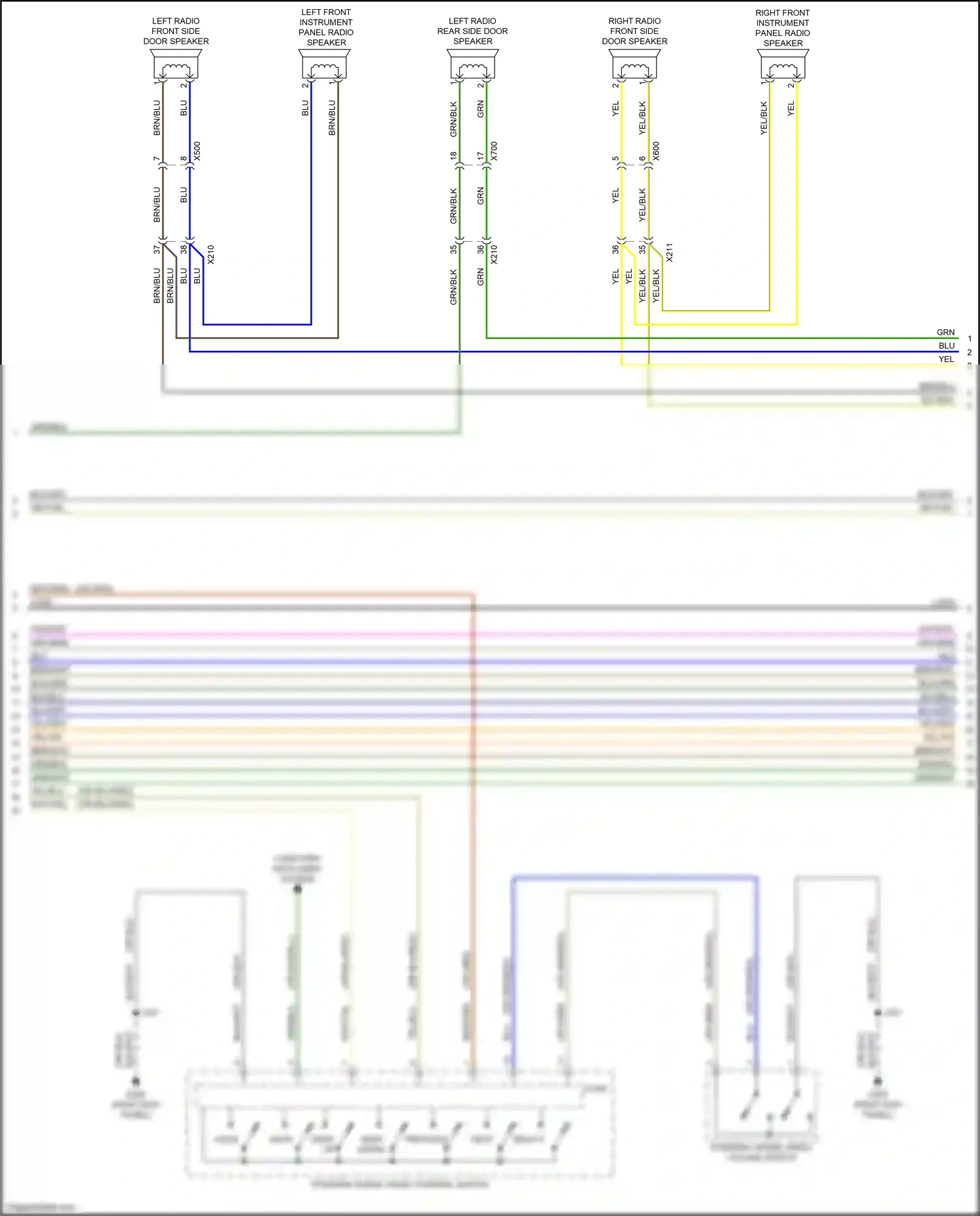 GMC Sierra IV facelift (2022-2024) computer data lines system wiring diagram  (84 of 165)