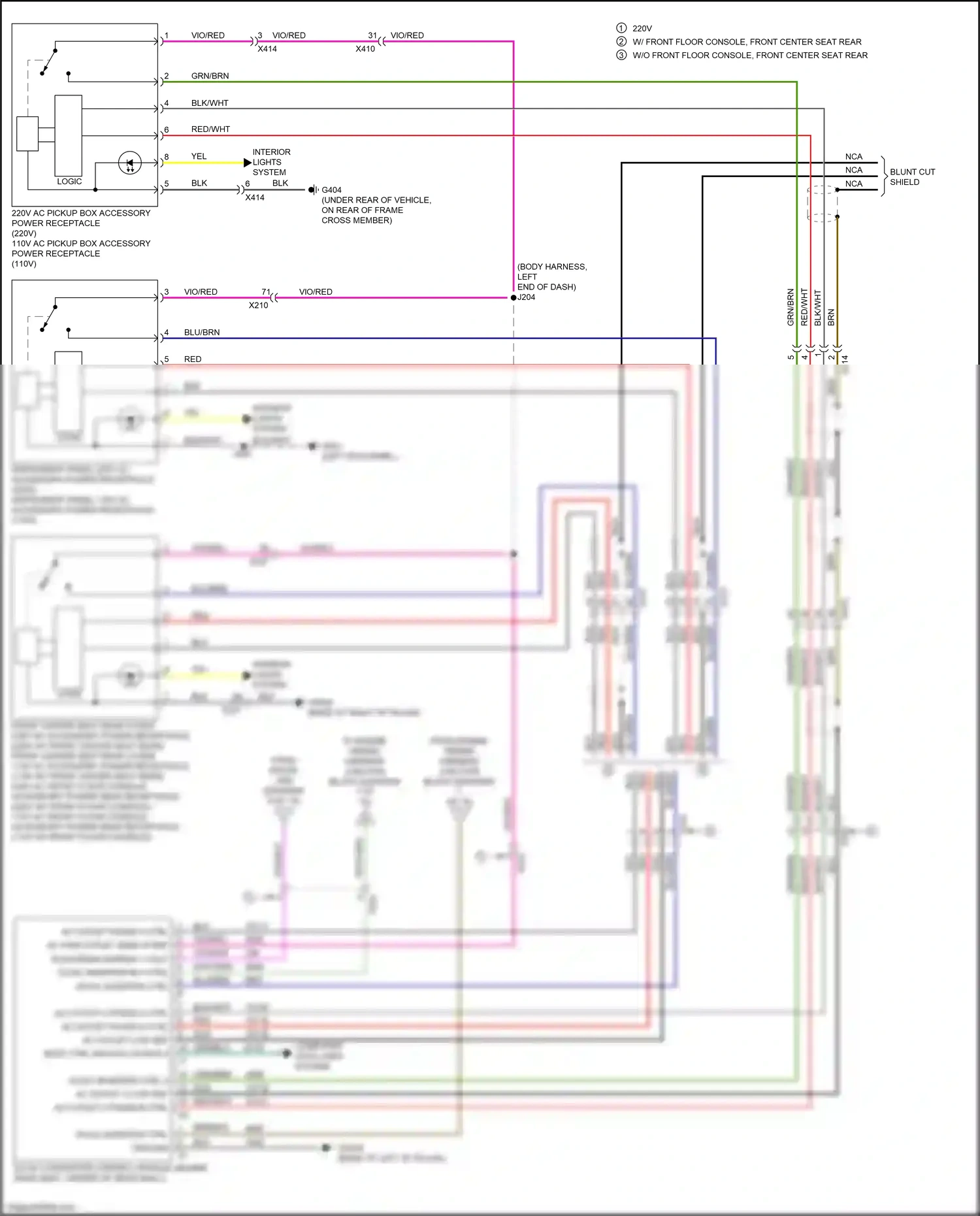 GMC Sierra IV facelift (2022-2024) computer data lines system wiring diagram  (49 of 165)