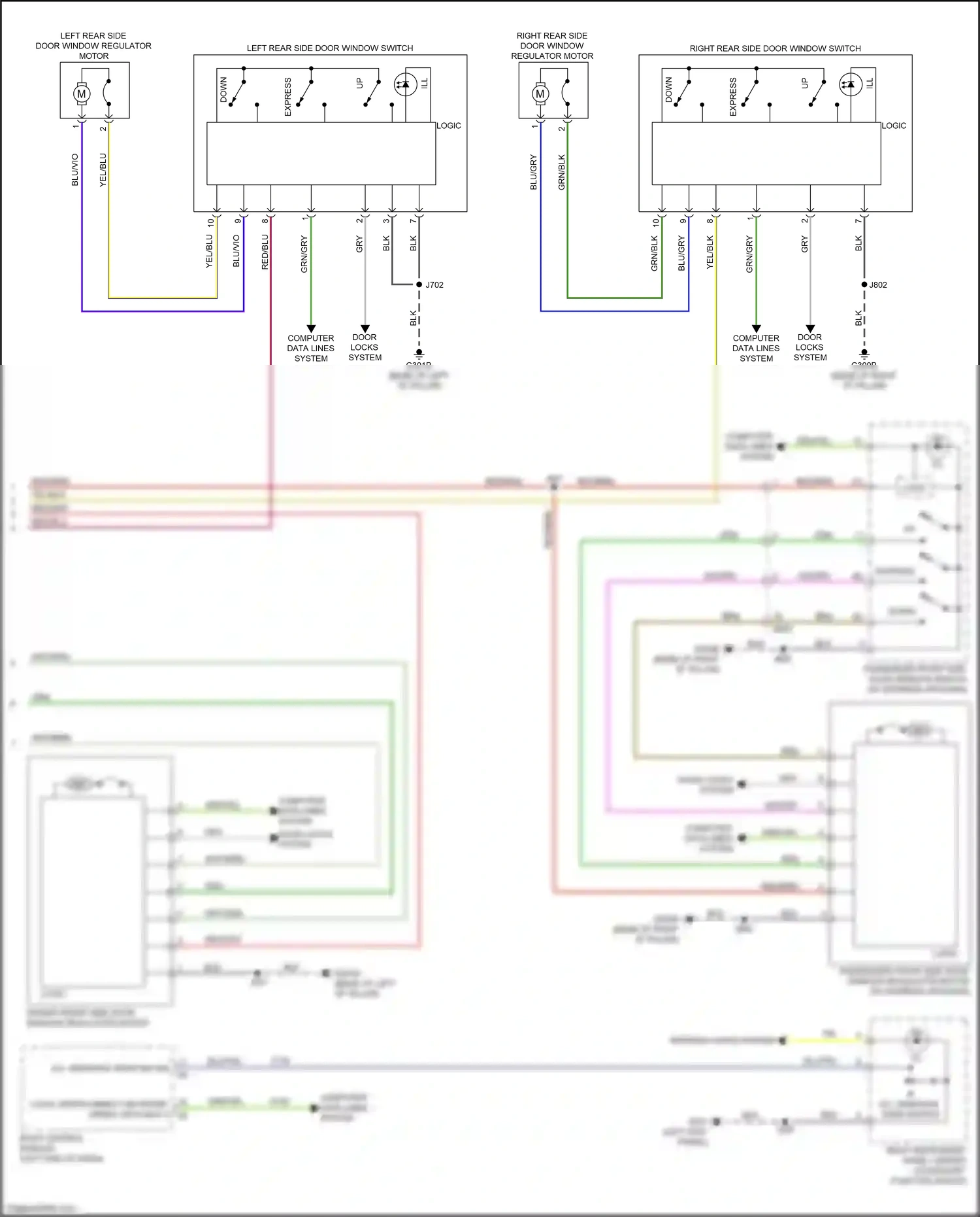 GMC Sierra IV facelift (2022-2024) computer data lines system wiring diagram  (26 of 165)