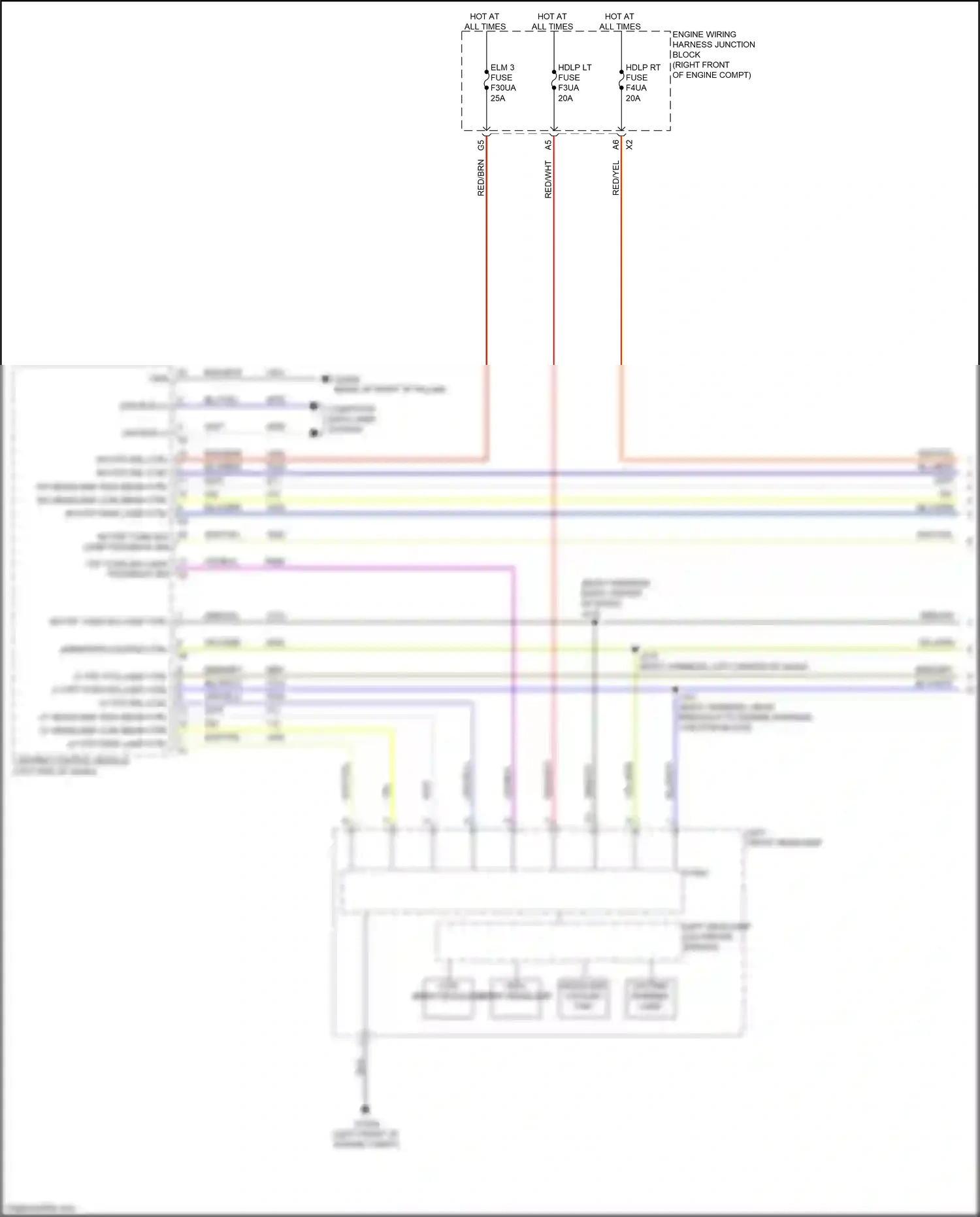 GMC Sierra IV facelift (2022-2024) computer data lines system wiring diagram  (45 of 165)