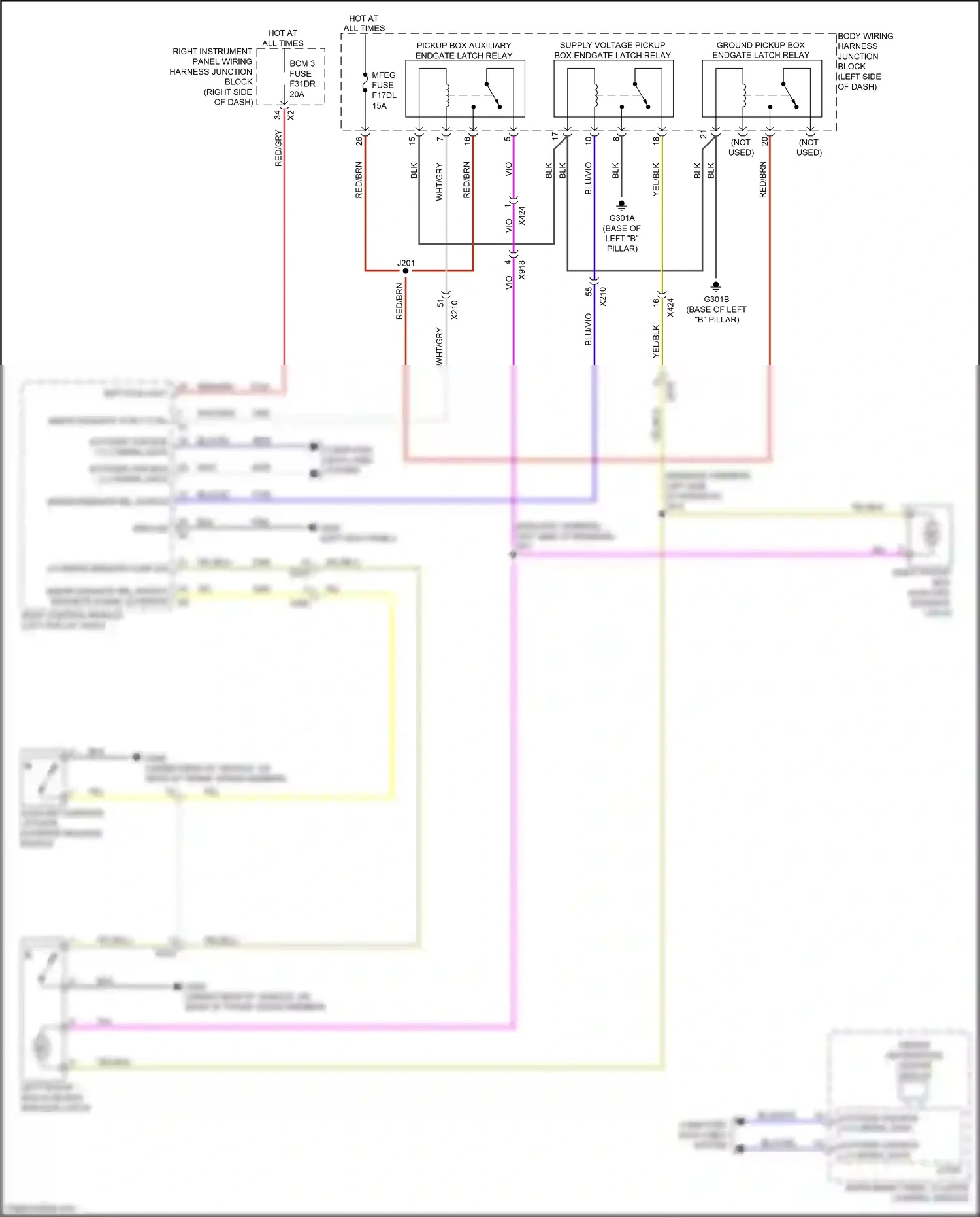 GMC Sierra IV facelift (2022-2024) computer data lines system wiring diagram  (94 of 165)