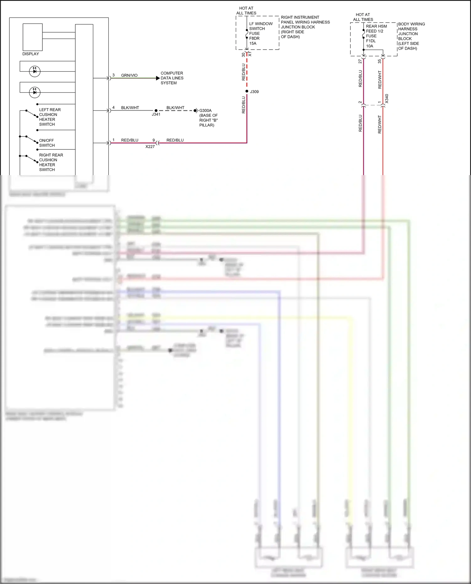GMC Sierra IV facelift (2022-2024) computer data lines system wiring diagram  (60 of 165)