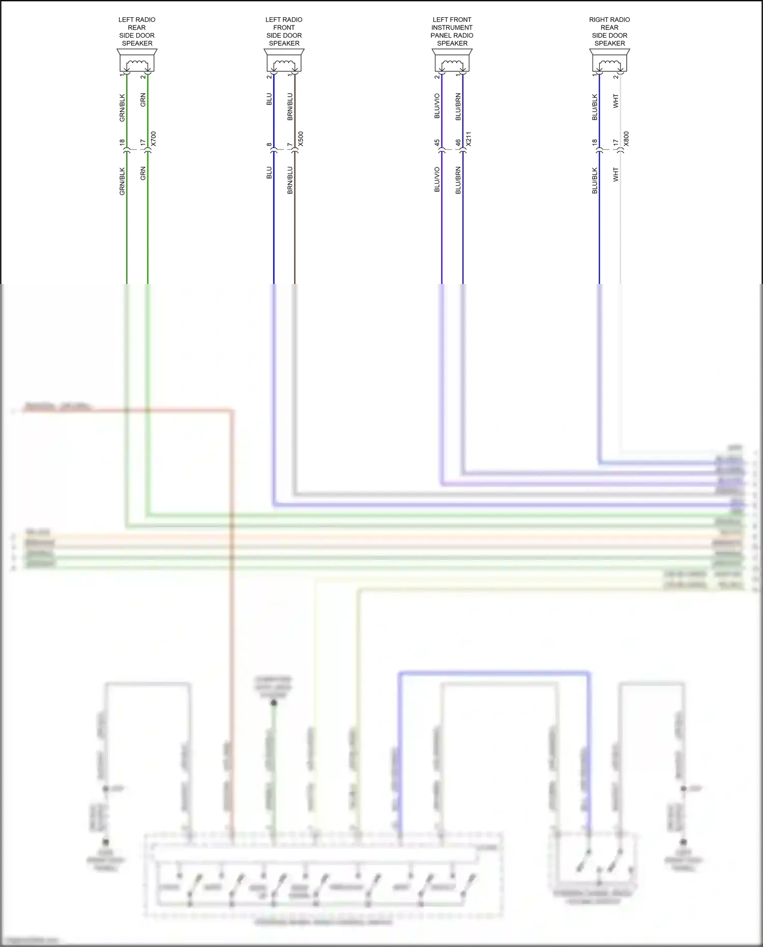 GMC Sierra IV facelift (2022-2024) computer data lines system wiring diagram  (75 of 165)
