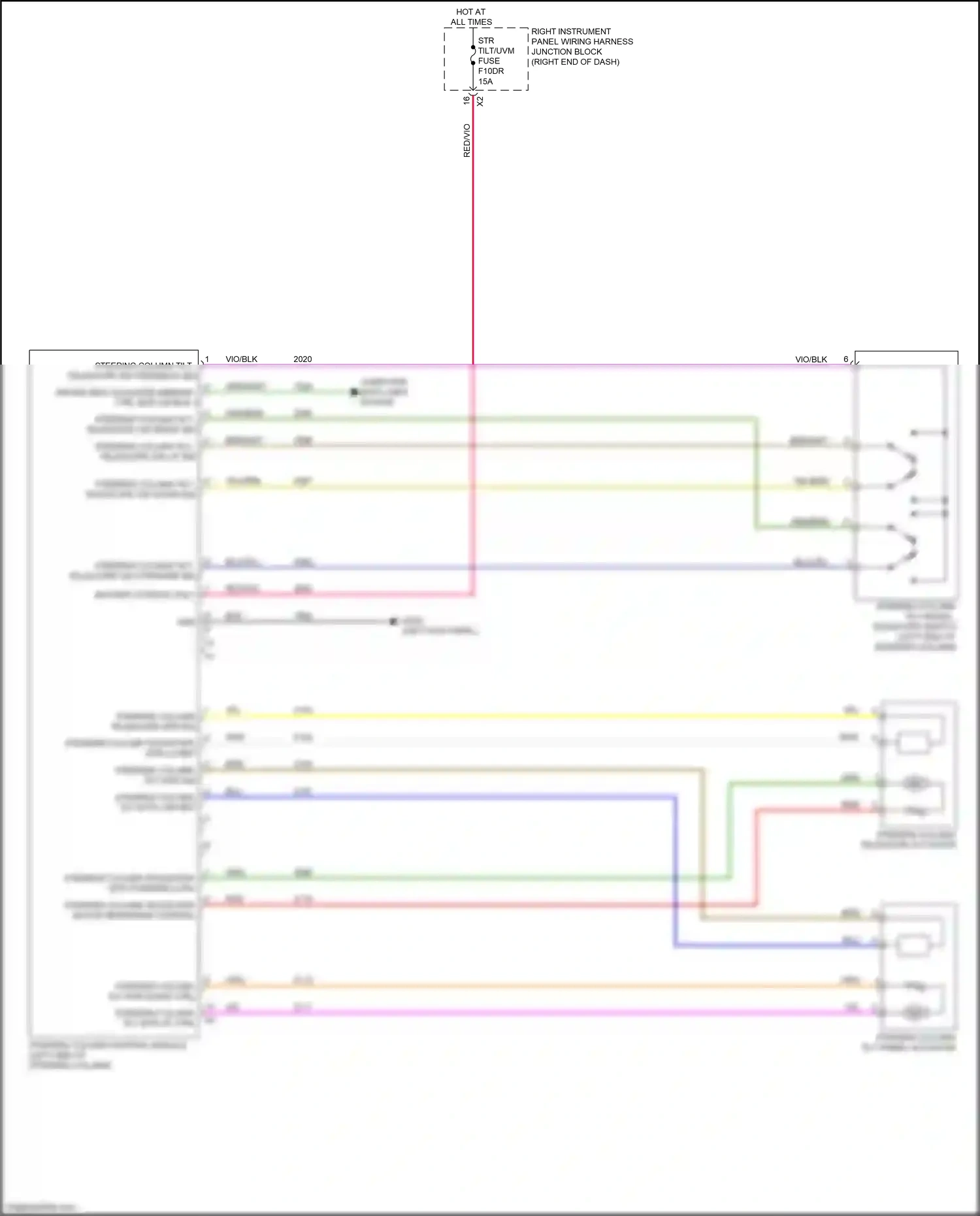 GMC Sierra IV facelift (2022-2024) computer data lines system wiring diagram  (97 of 165)