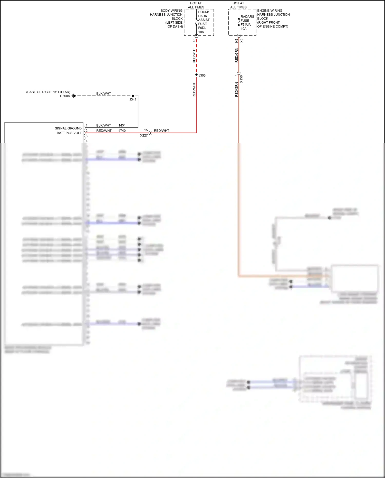 GMC Sierra IV facelift (2022-2024) computer data lines system wiring diagram  (134 of 165)