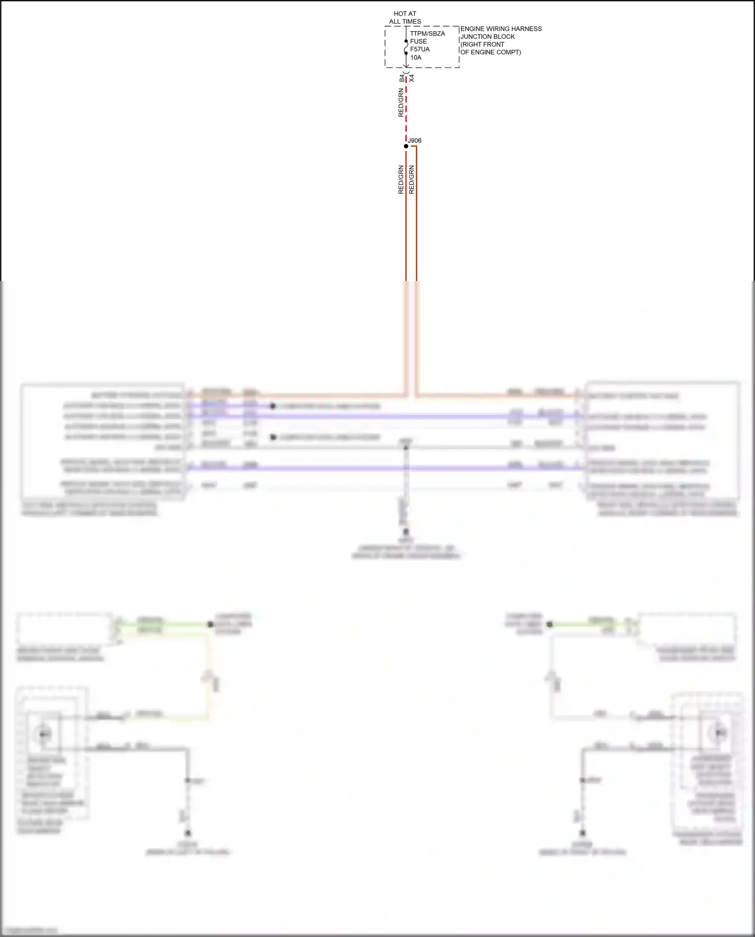 GMC Sierra IV facelift (2022-2024) computer data lines system wiring diagram  (71 of 165)