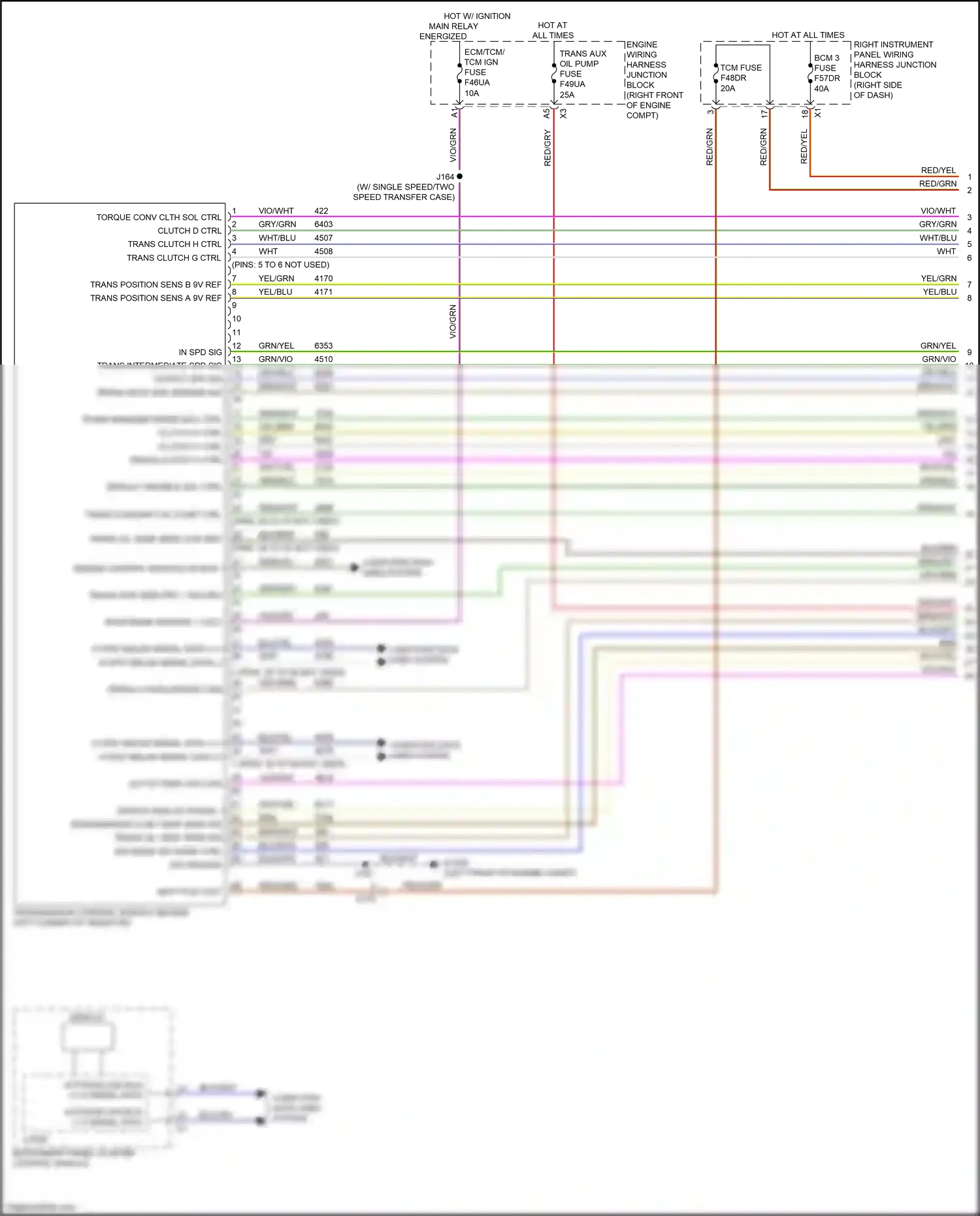 GMC Sierra IV facelift (2022-2024) computer data lines system wiring diagram  (61 of 165)