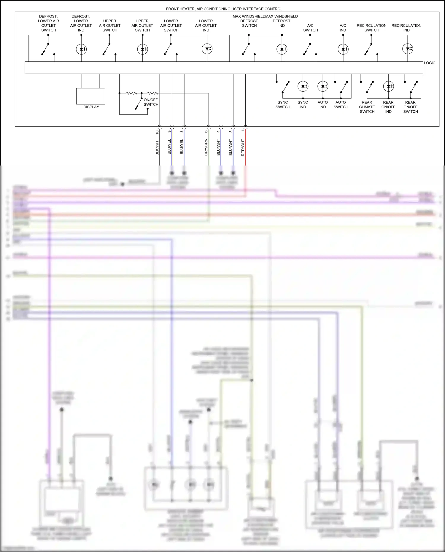 GMC Sierra IV facelift (2022-2024) computer data lines system wiring diagram  (112 of 165)
