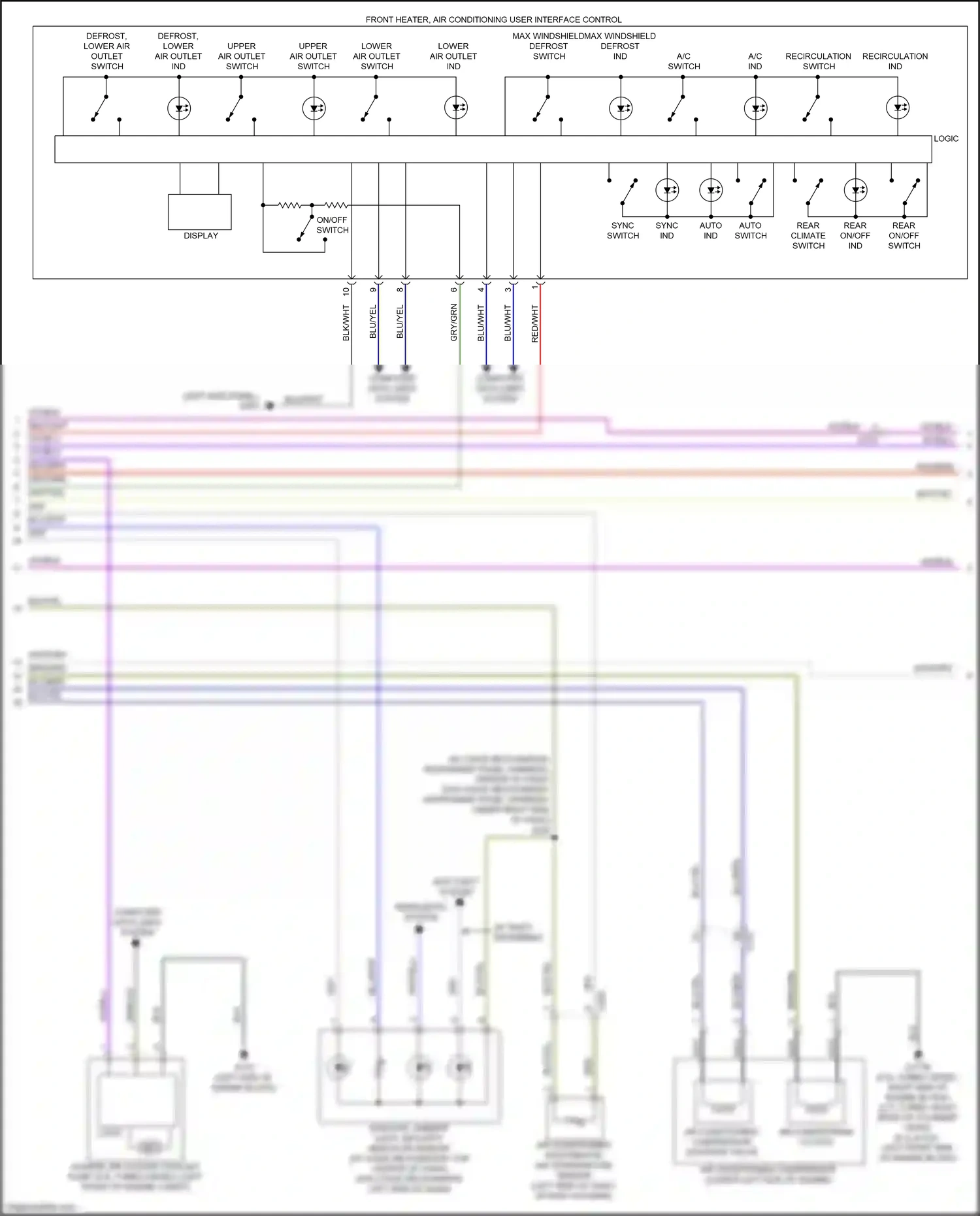 GMC Sierra IV facelift (2022-2024) computer data lines system wiring diagram  (127 of 165)