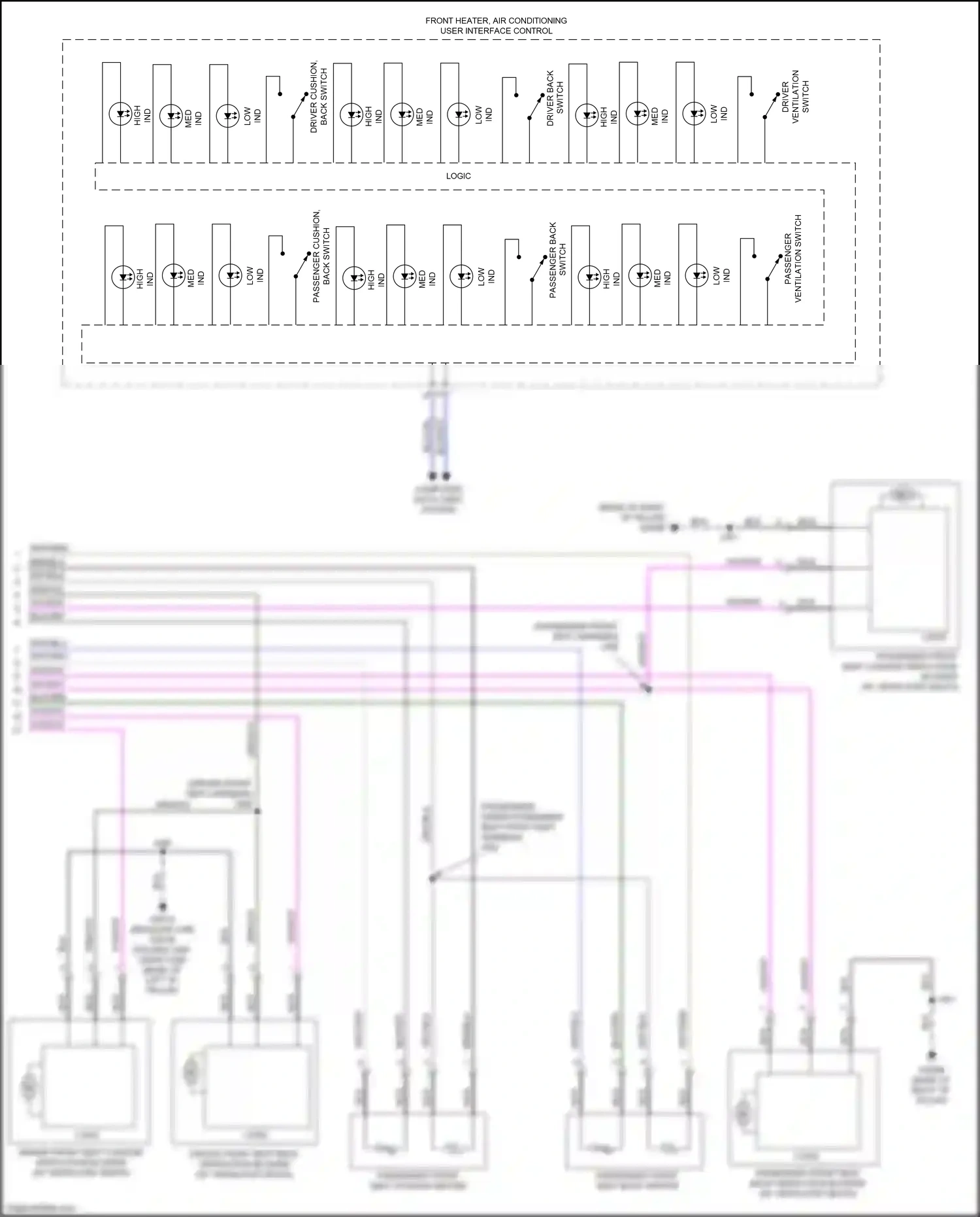GMC Sierra IV facelift (2022-2024) computer data lines system wiring diagram  (56 of 165)