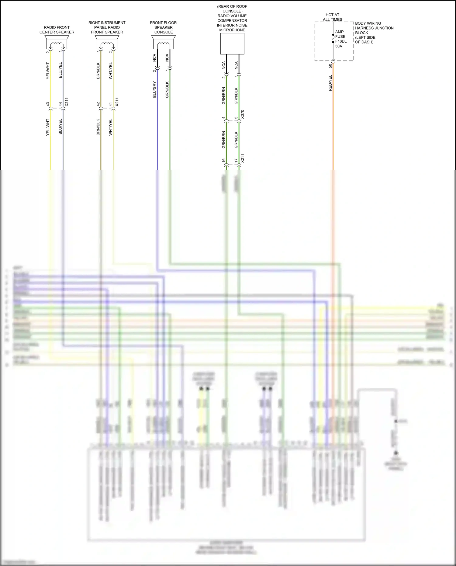 GMC Sierra IV facelift (2022-2024) computer data lines system wiring diagram  (78 of 165)