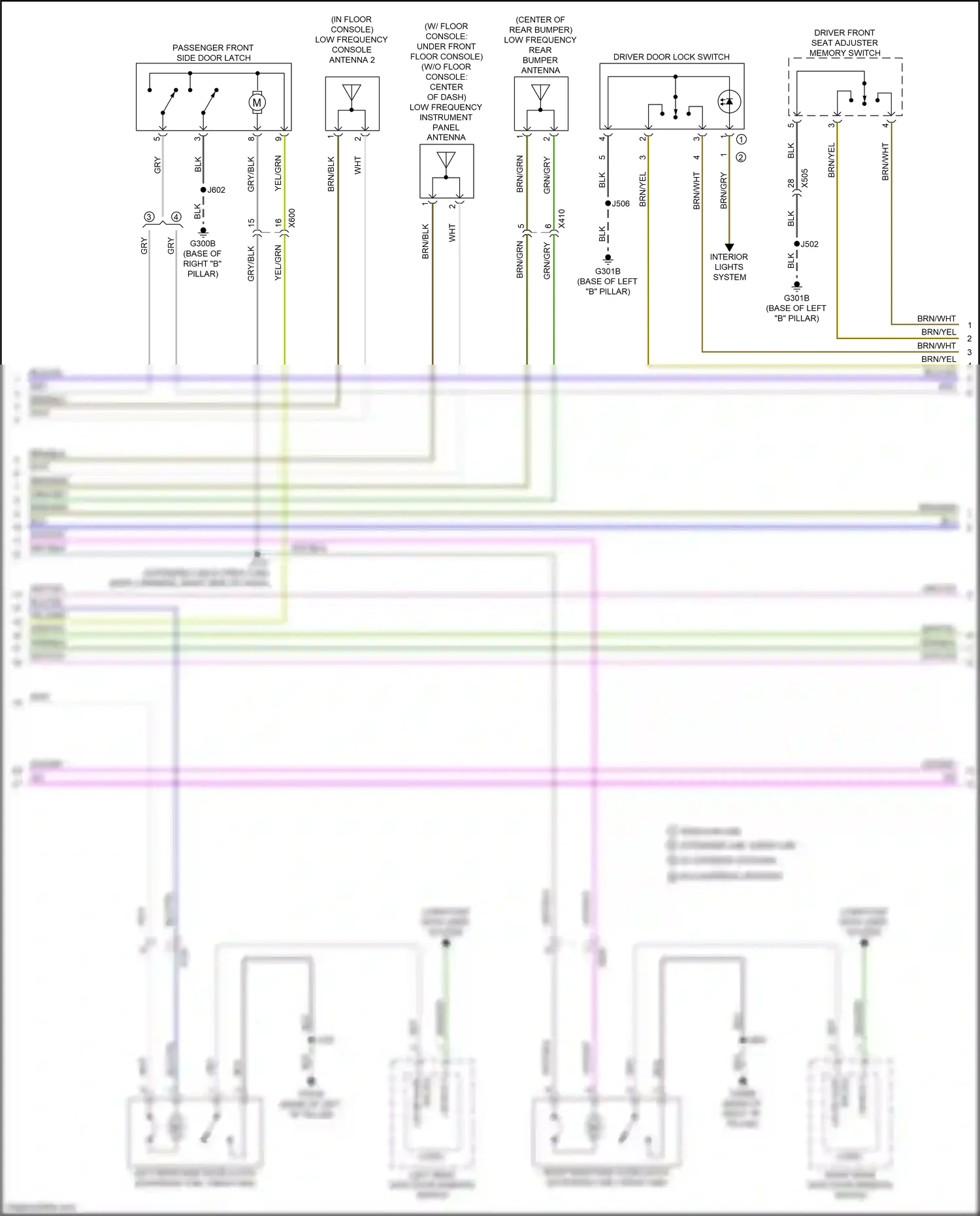 GMC Sierra IV facelift (2022-2024) computer data lines system wiring diagram  (14 of 165)