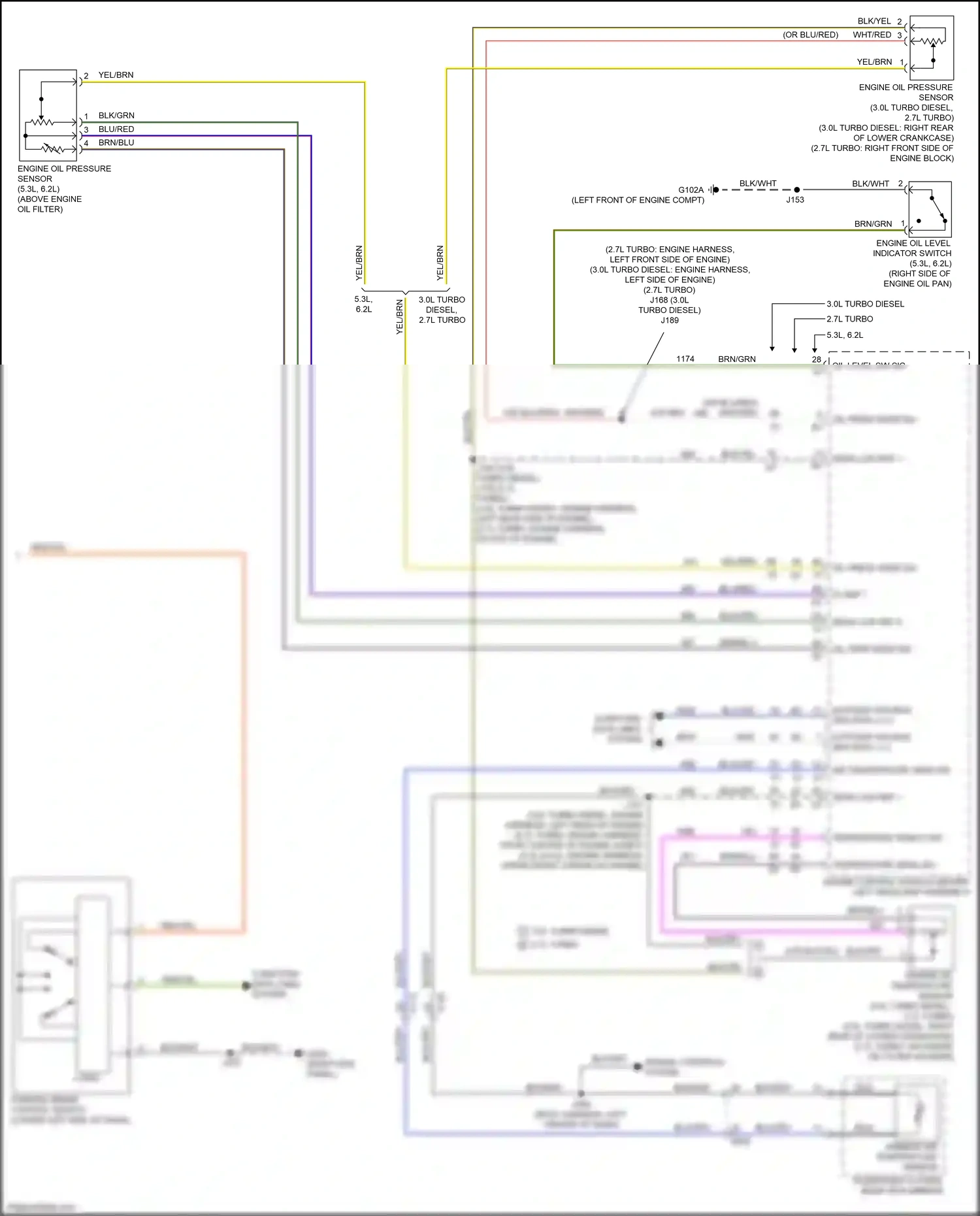 GMC Sierra IV facelift (2022-2024) computer data lines system wiring diagram  (138 of 165)