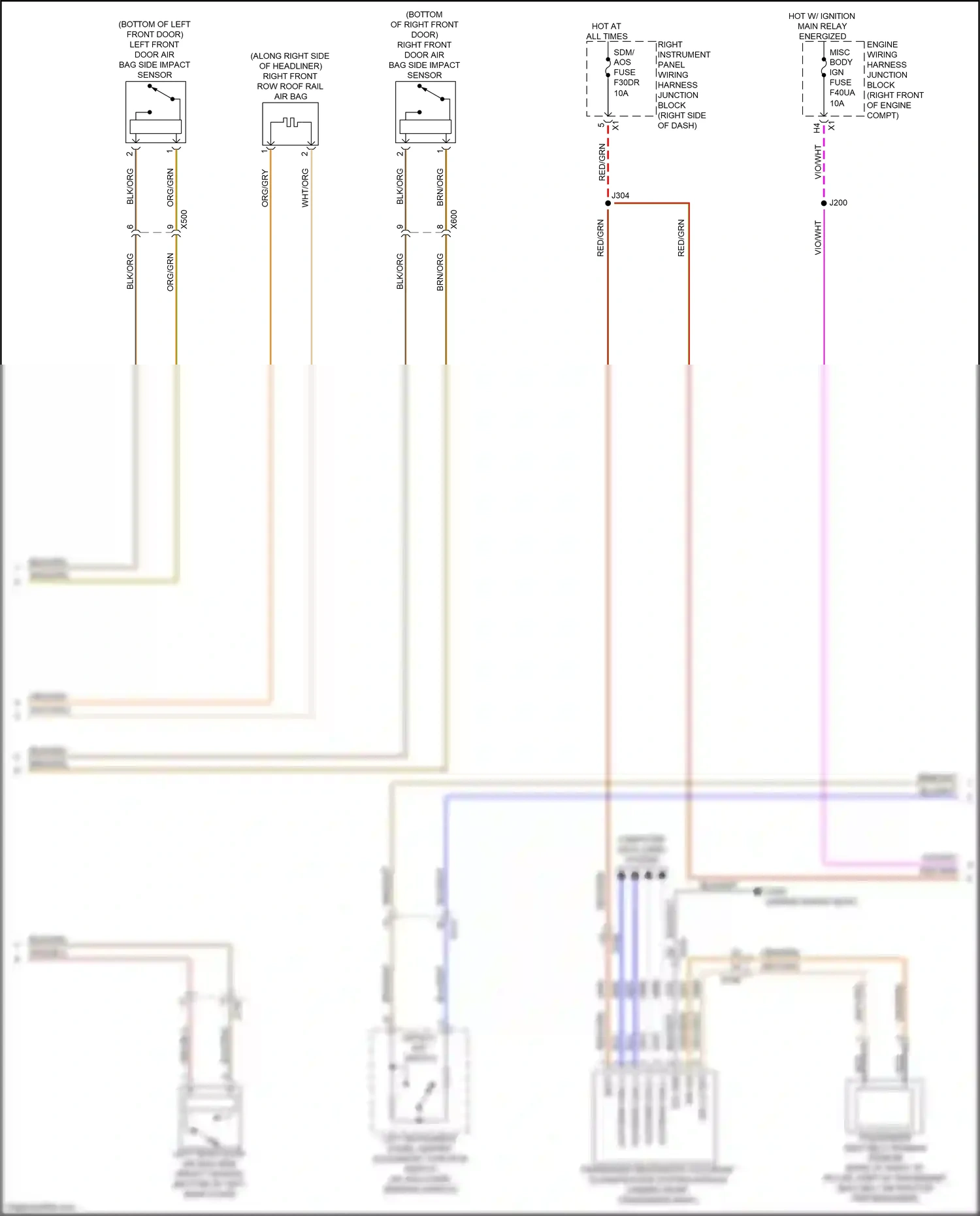 GMC Sierra IV facelift (2022-2024) computer data lines system wiring diagram  (39 of 165)