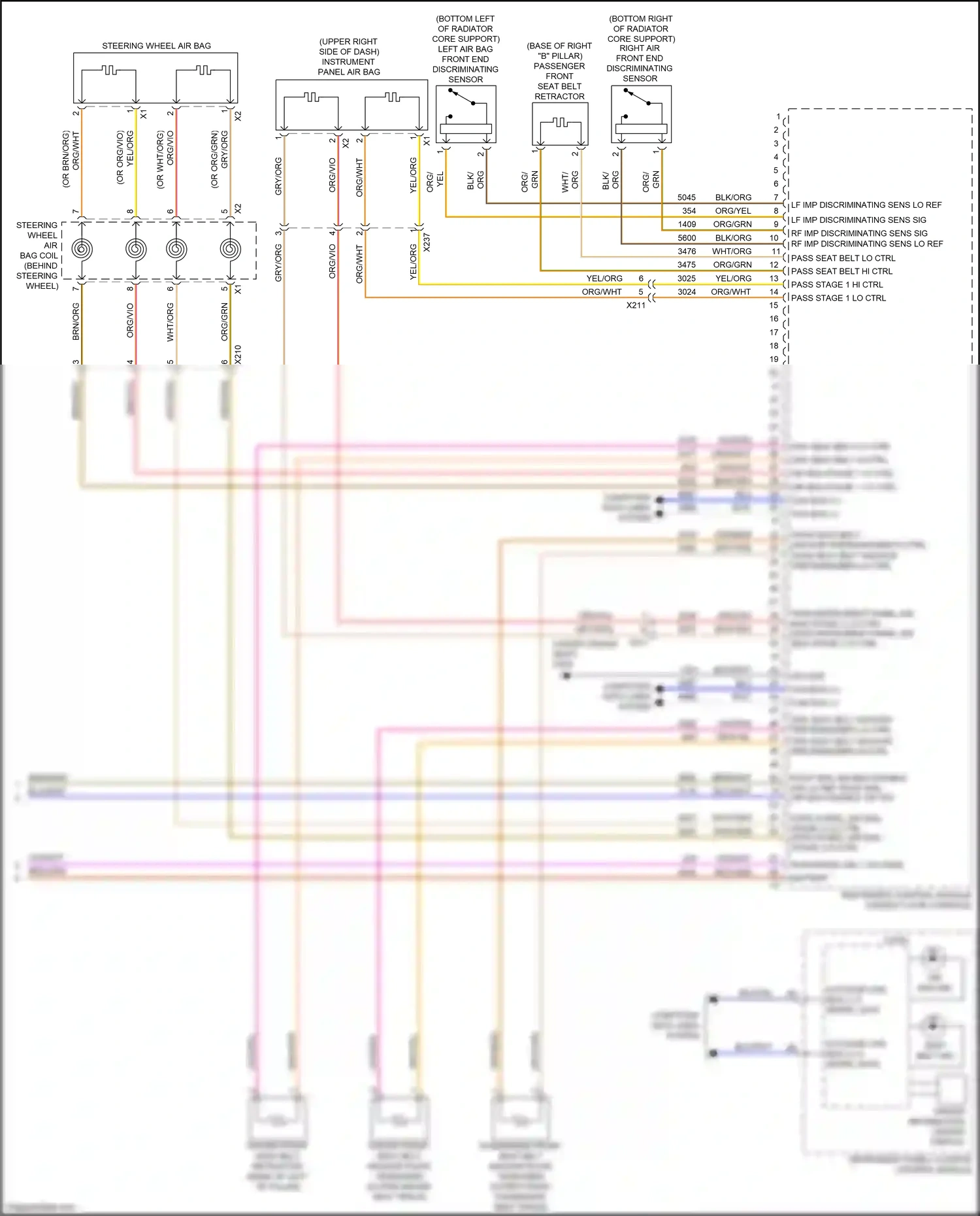GMC Sierra IV facelift (2022-2024) computer data lines system wiring diagram  (40 of 165)