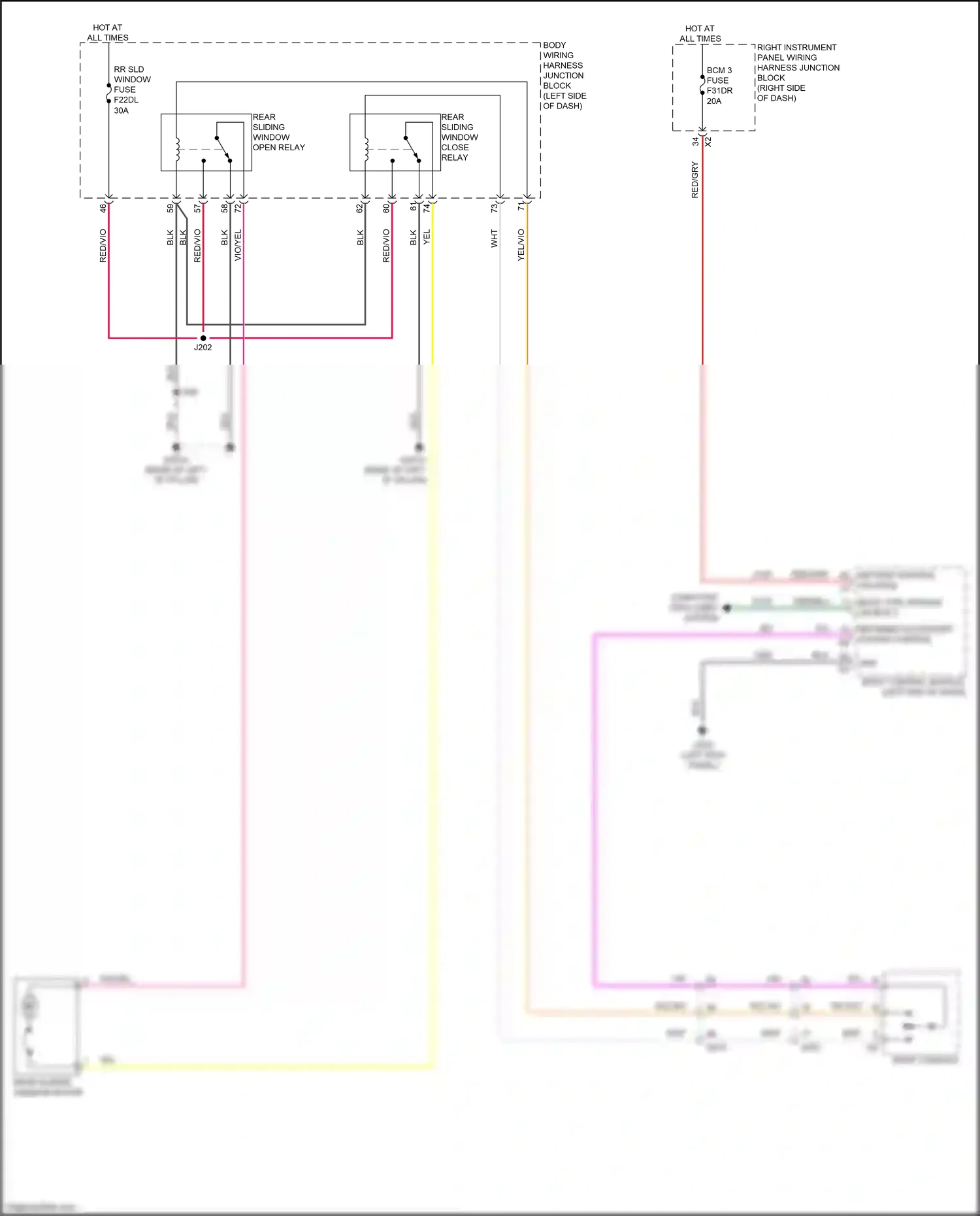 GMC Sierra IV facelift (2022-2024) computer data lines system wiring diagram  (29 of 165)