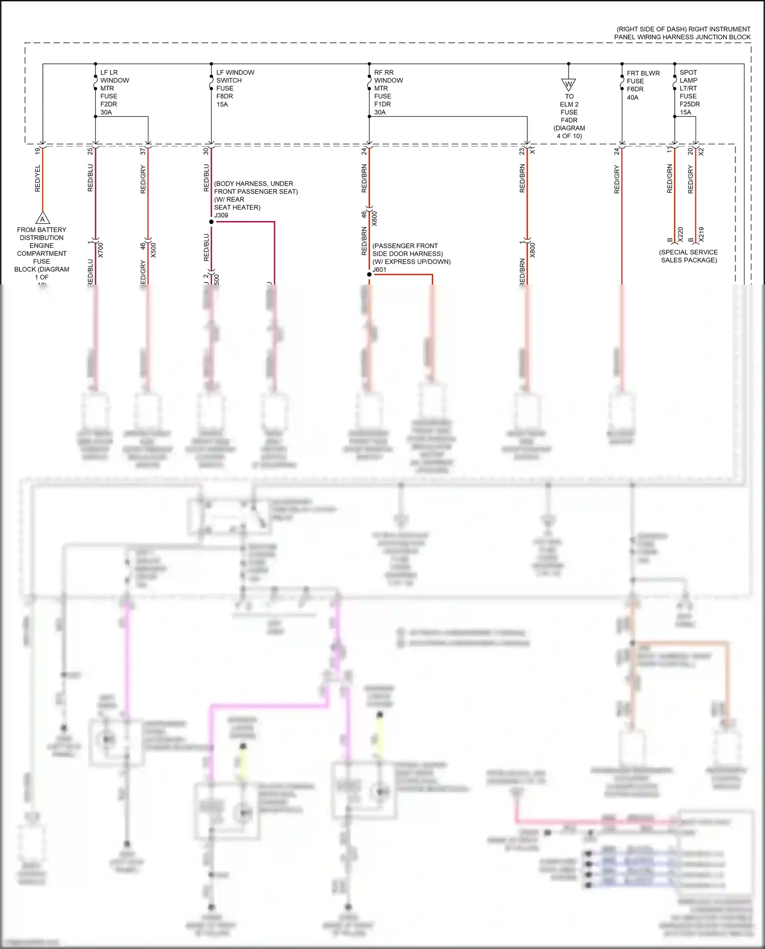 GMC Sierra IV facelift (2022-2024) computer data lines system wiring diagram  (47 of 165)