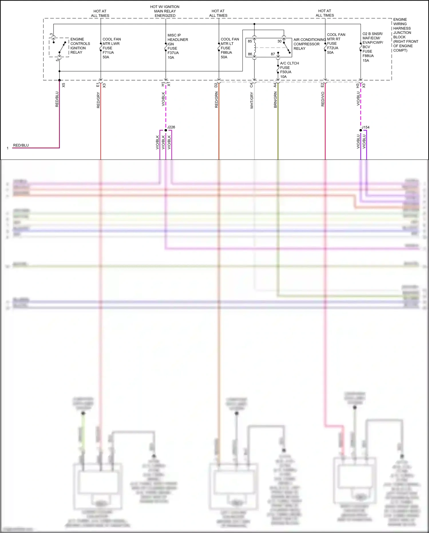 GMC Sierra IV facelift (2022-2024) computer data lines system wiring diagram  (121 of 165)