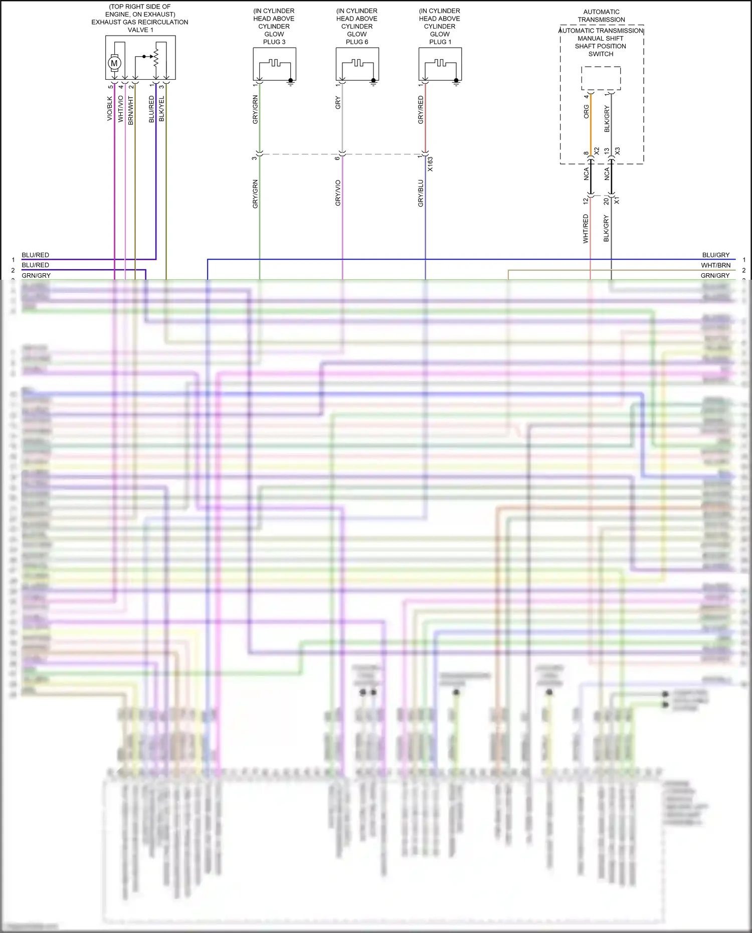 GMC Sierra IV facelift (2022-2024) computer data lines system wiring diagram  (147 of 165)