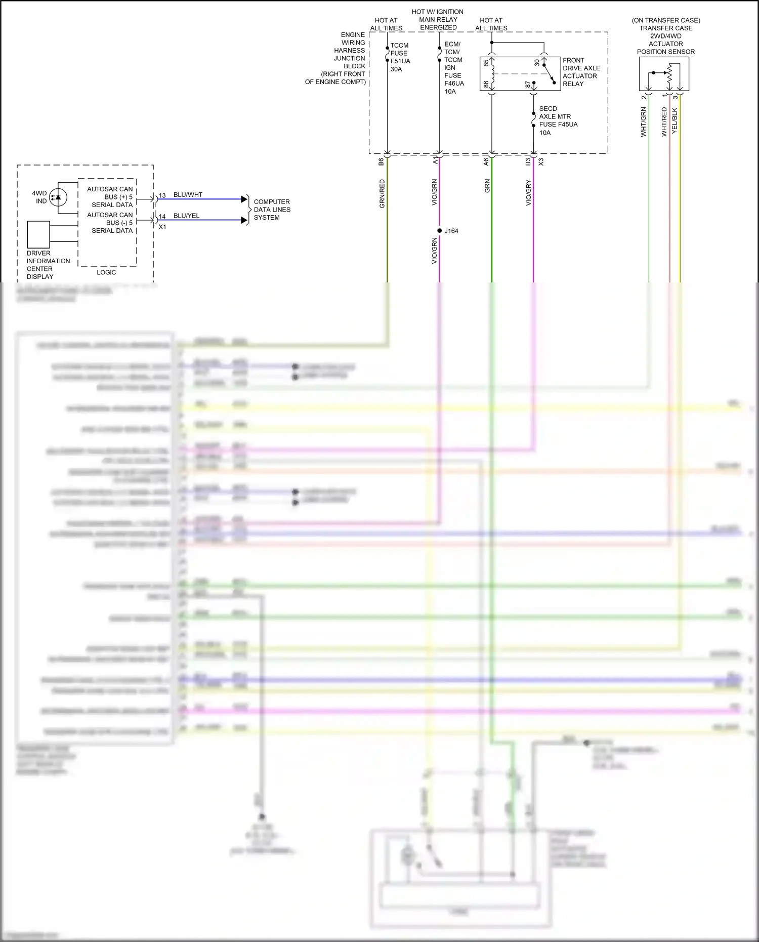 GMC Sierra IV facelift (2022-2024) incremental encoder impulse sig wiring diagram  (1 of 1)
