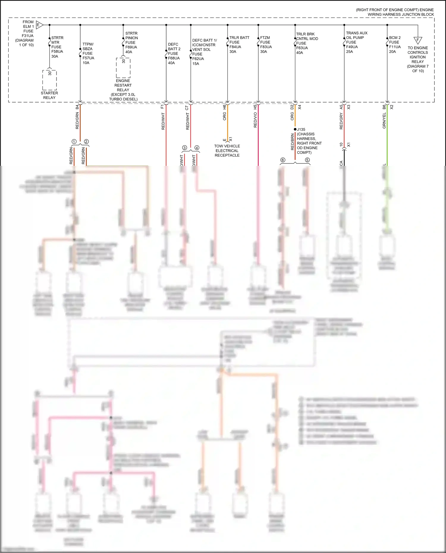 GMC Sierra IV facelift (2022-2024) remote function actuator module wiring diagram  (4 of 5)
