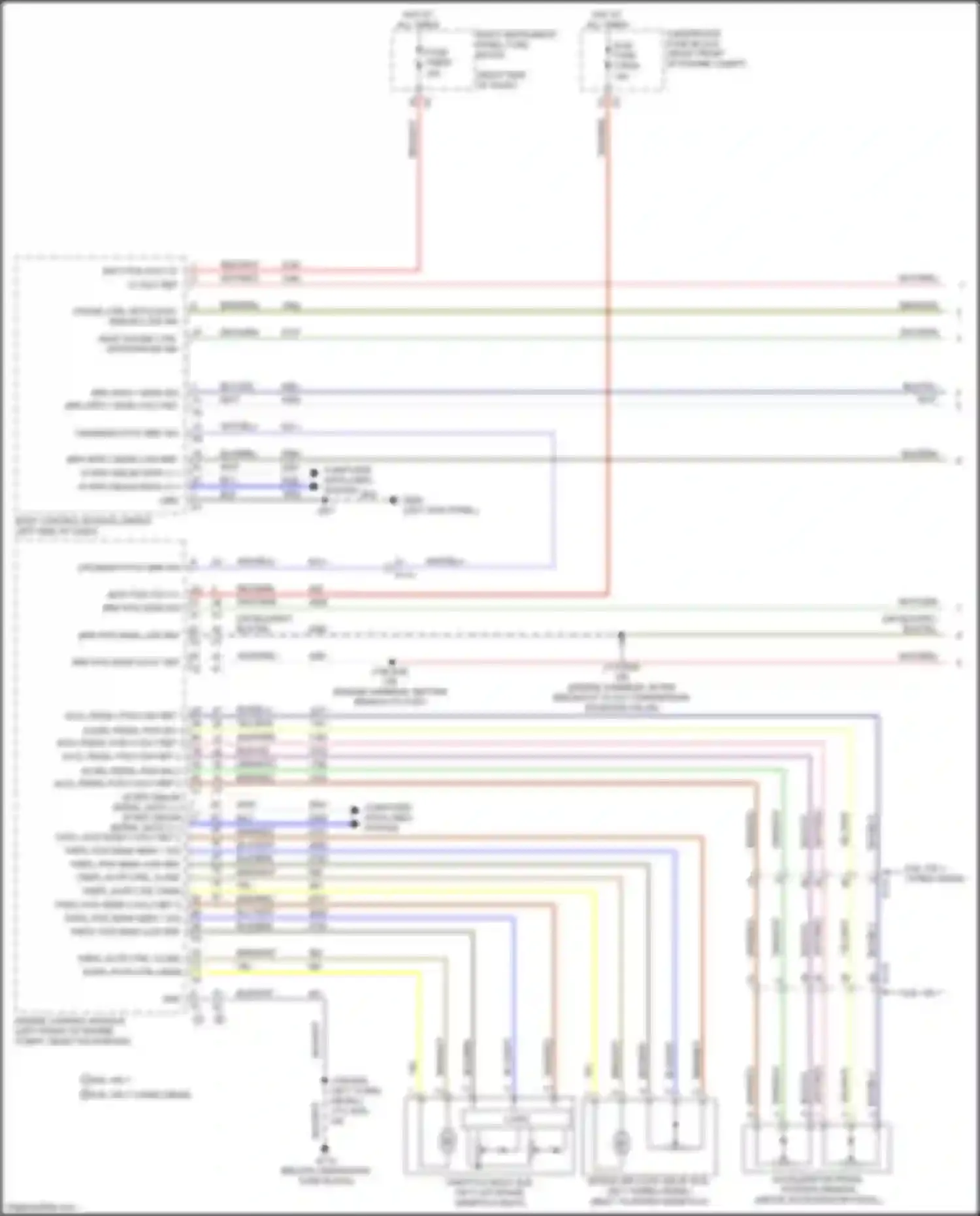 Wiring diagram 6.6l vin y turbo diesel for GMC Sierra IV (2018-2022) (2 of 3)