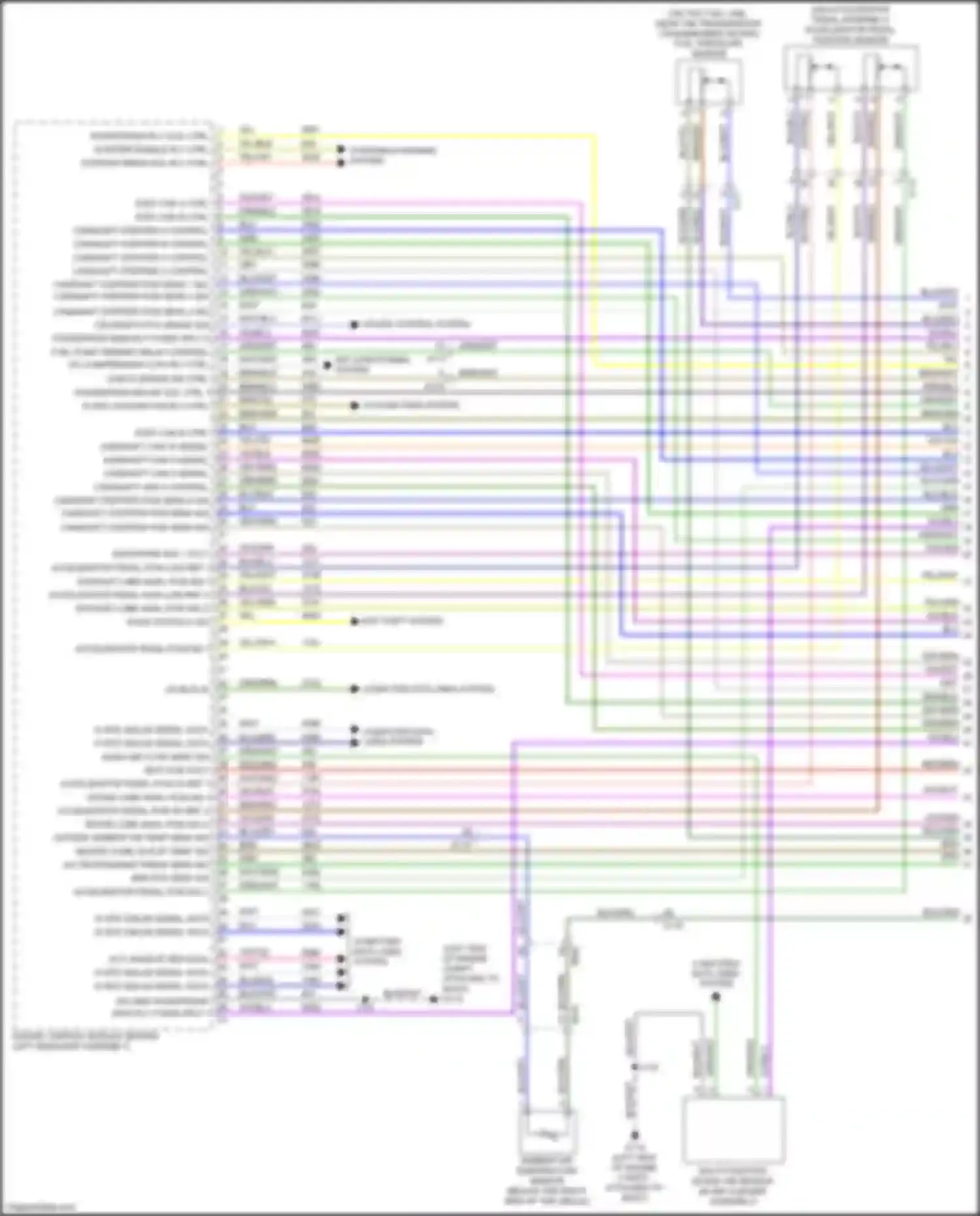 Wiring diagram acc wakeup ser data for GMC Sierra IV (2018-2022) (6 of 6)