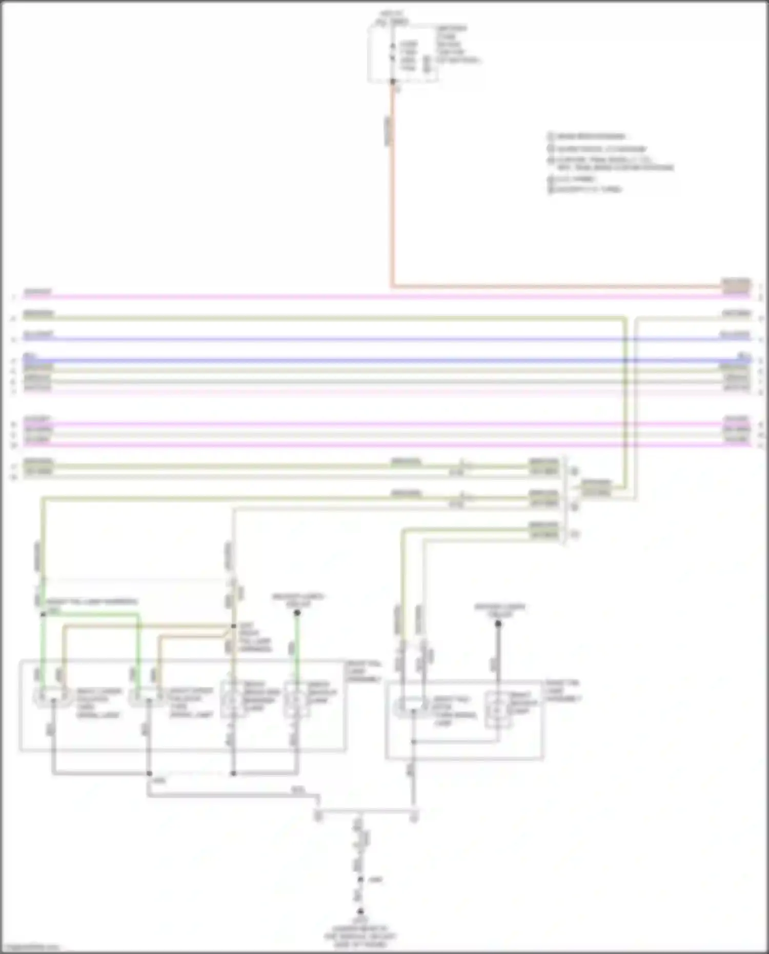 Wiring diagram battery fuse block for GMC Sierra IV (2018-2022) (4 of 38)
