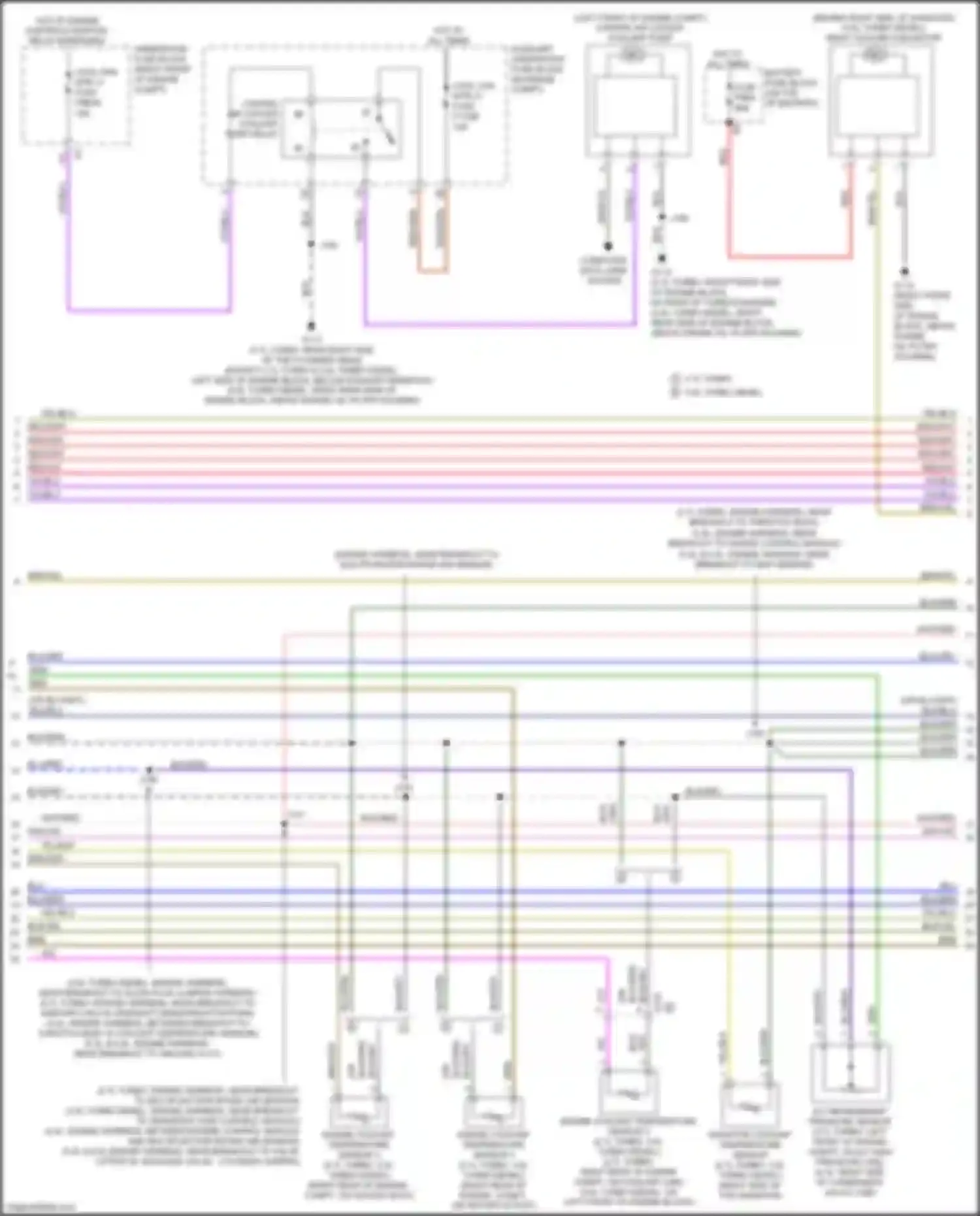 Wiring diagram blk/blu for GMC Sierra IV (2018-2022) (2 of 65)