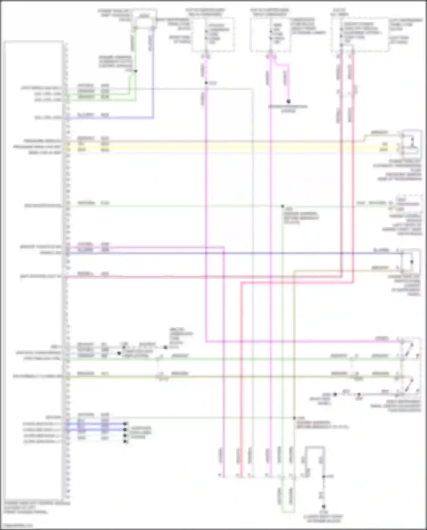 Wiring diagram blk/wht for GMC Sierra IV (2018-2022) (119 of 141)