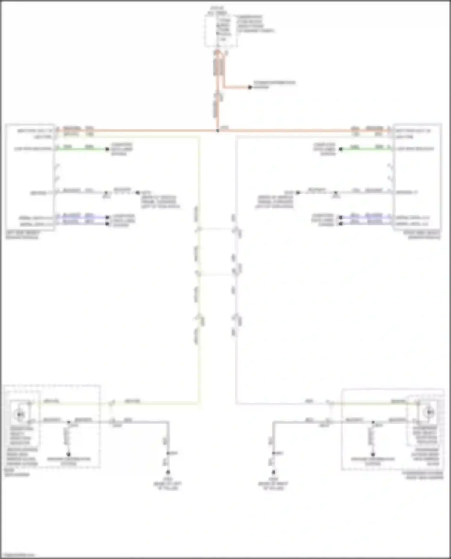Wiring diagram blk/wht for GMC Sierra IV (2018-2022) (23 of 141)