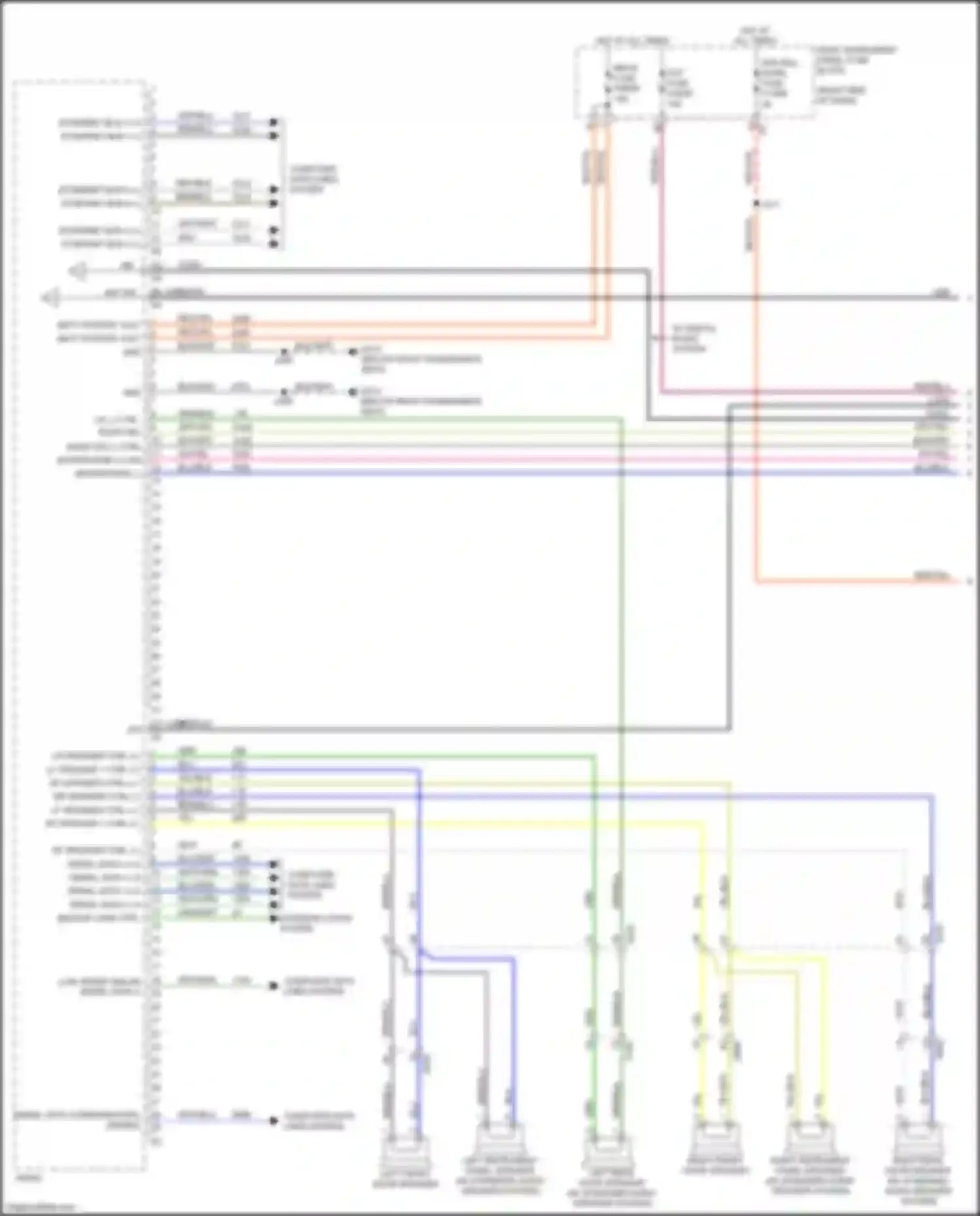 Wiring diagram blu/grn for GMC Sierra IV (2018-2022) (26 of 47)