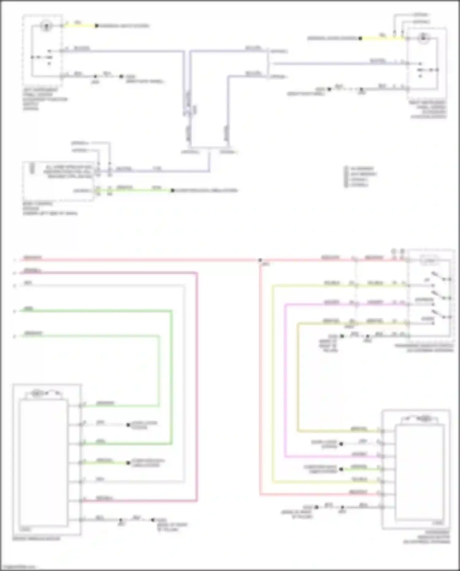 Wiring diagram body control module for GMC Sierra IV (2018-2022) (17 of 23)