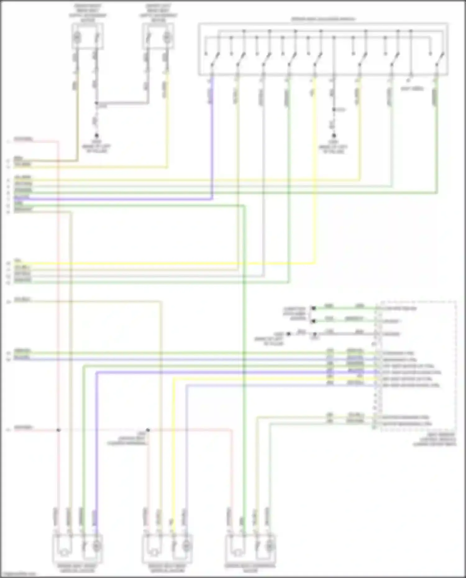 Wiring diagram brn/wht for GMC Sierra IV (2018-2022) (97 of 116)