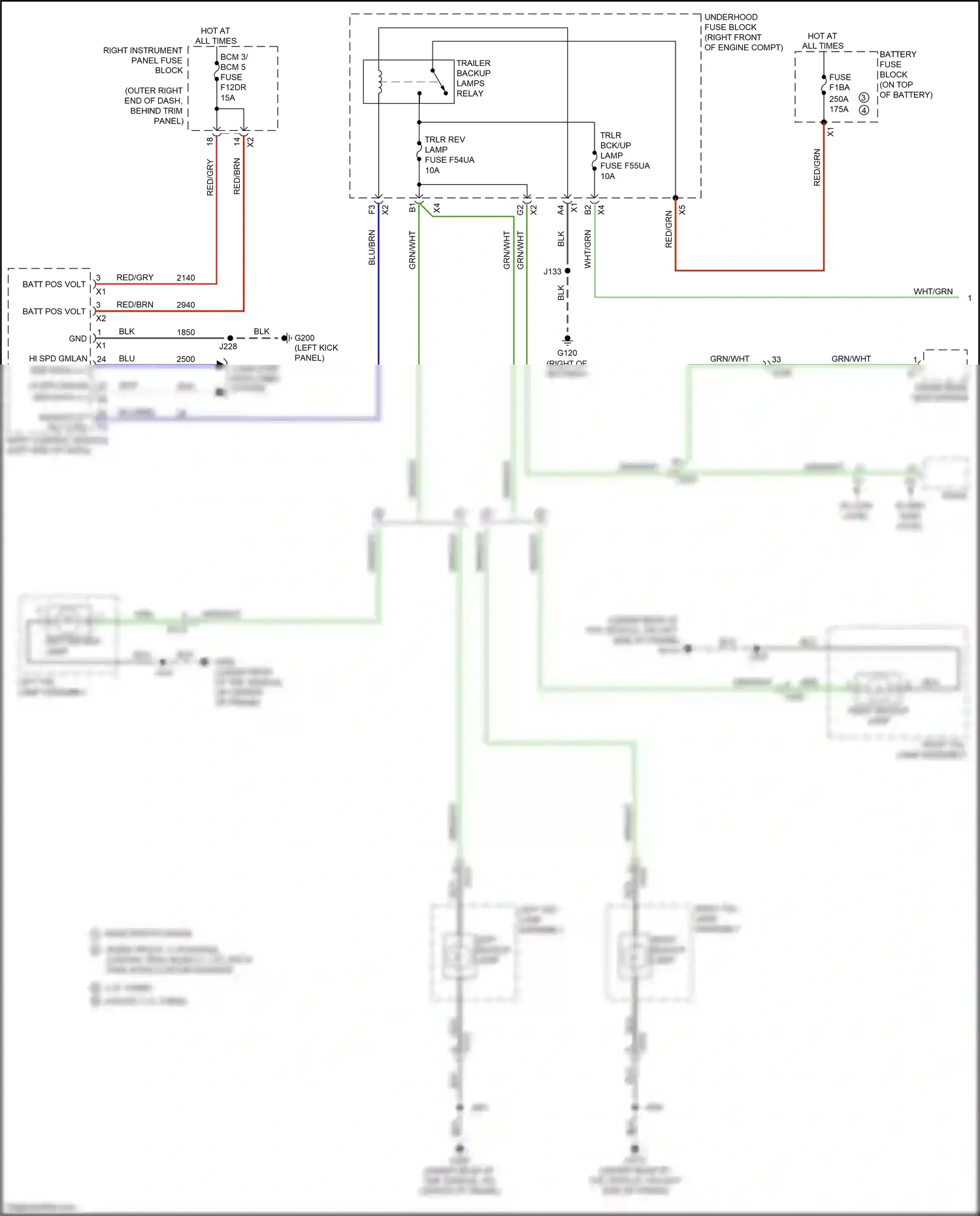 GMC Sierra IV (2018-2022) computer data lines system wiring diagram  (41 of 171)