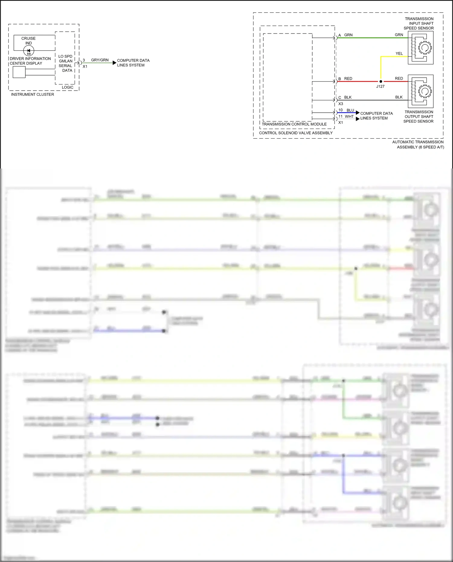 GMC Sierra IV (2018-2022) computer data lines system wiring diagram  (97 of 171)