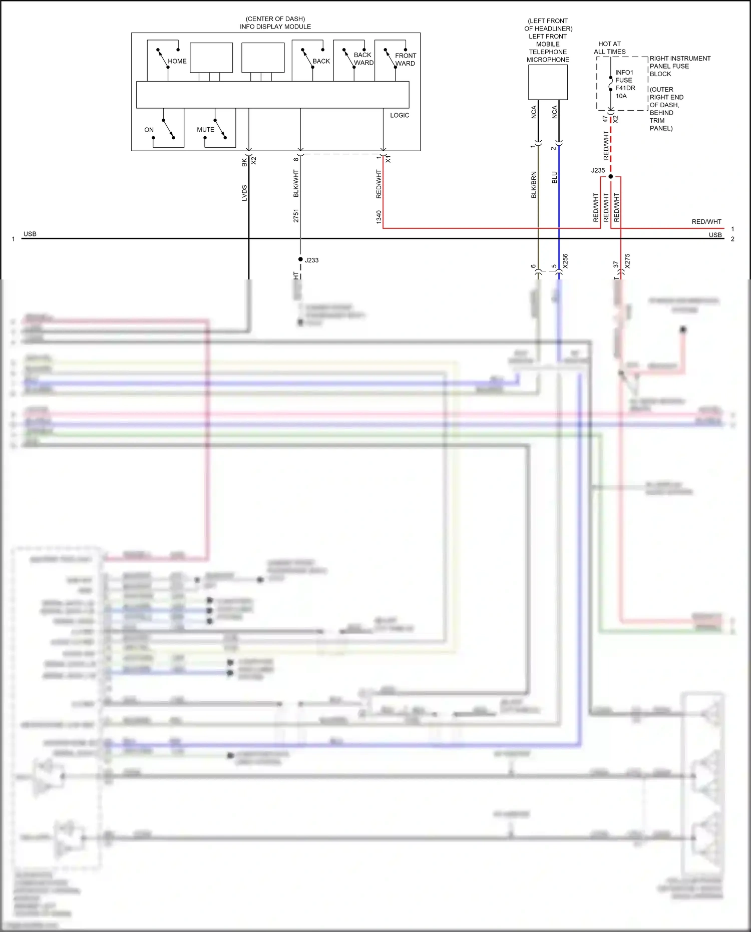 GMC Sierra IV (2018-2022) computer data lines system wiring diagram  (48 of 171)