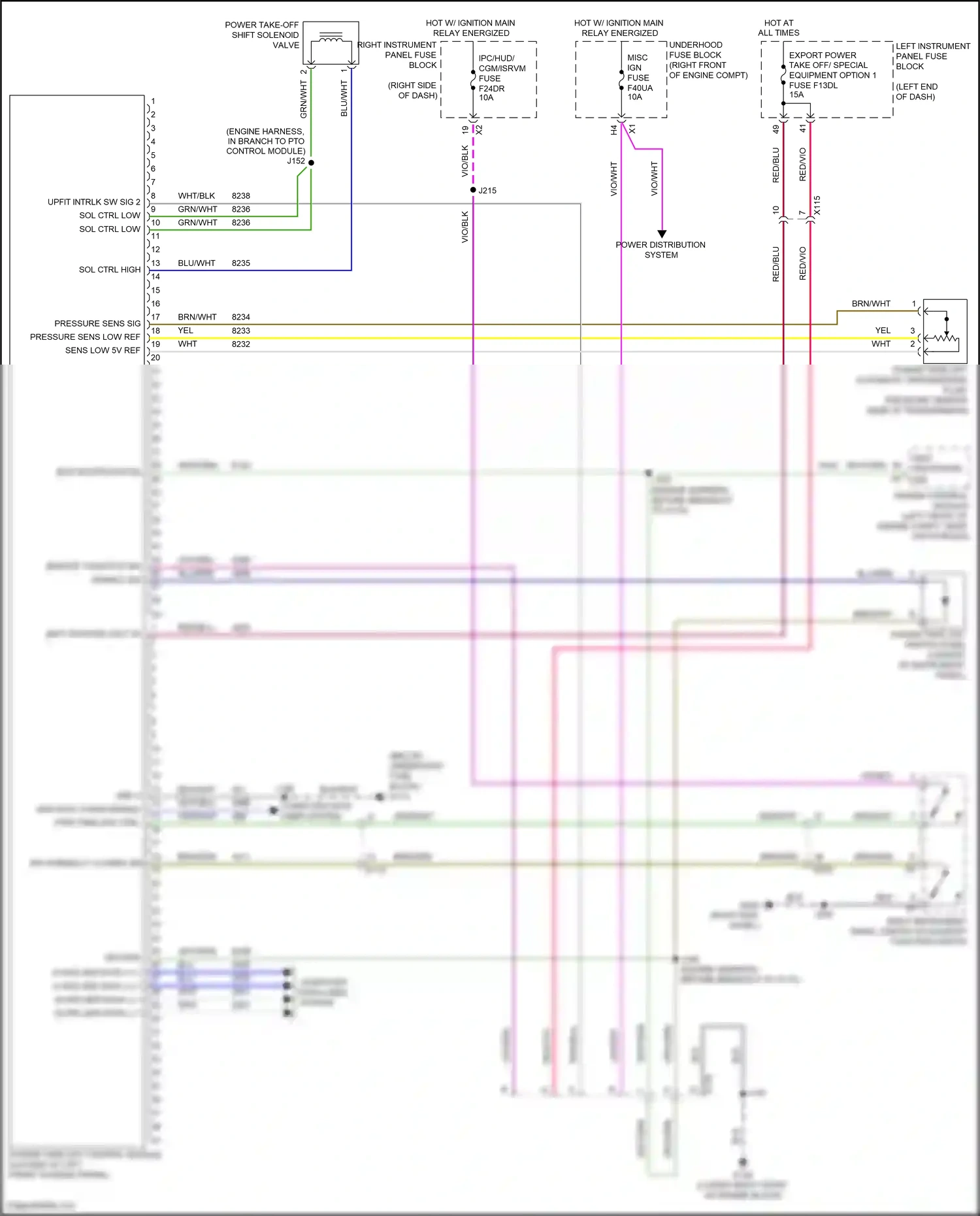 GMC Sierra IV (2018-2022) computer data lines system wiring diagram  (149 of 171)