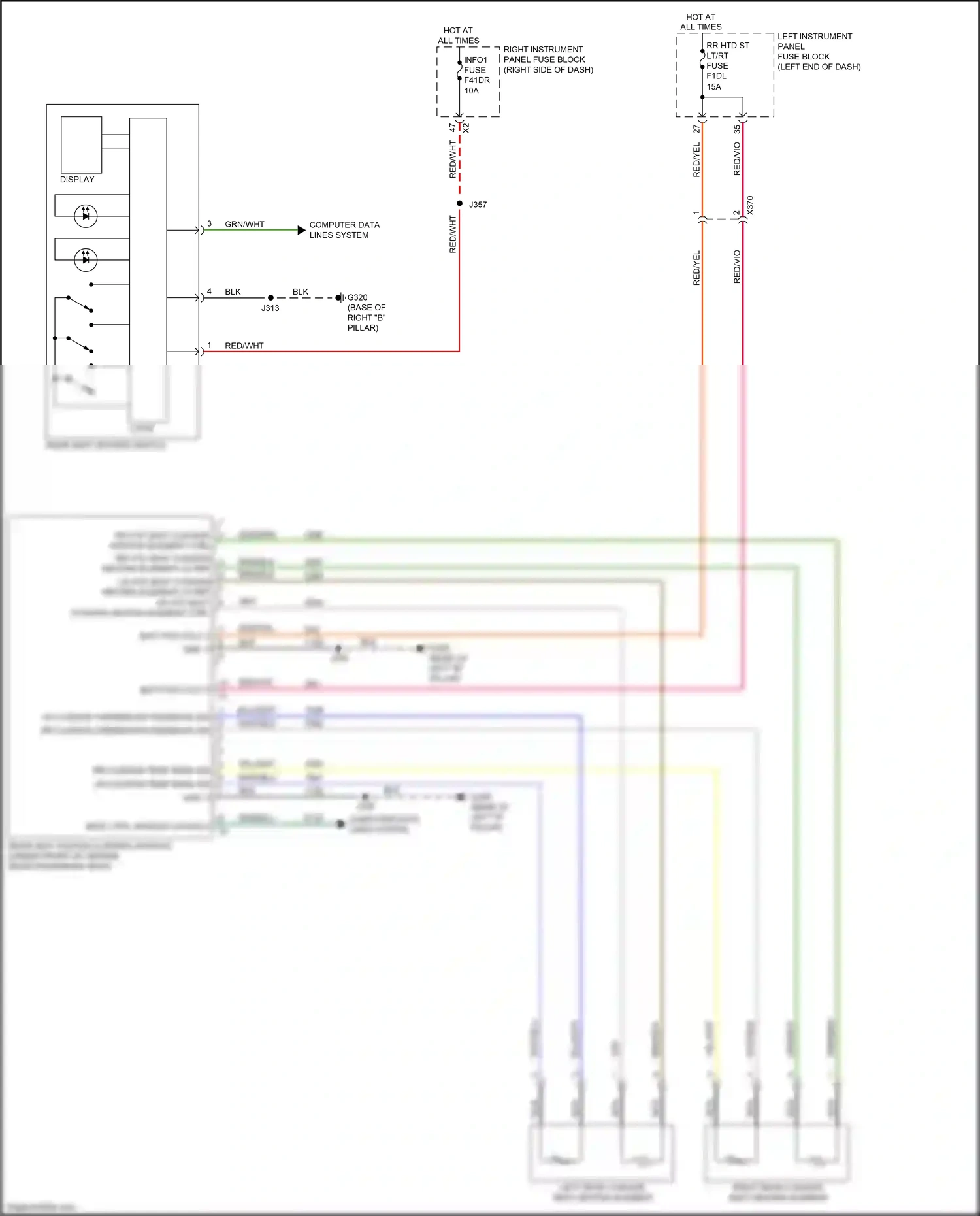 GMC Sierra IV (2018-2022) computer data lines system wiring diagram  (70 of 171)