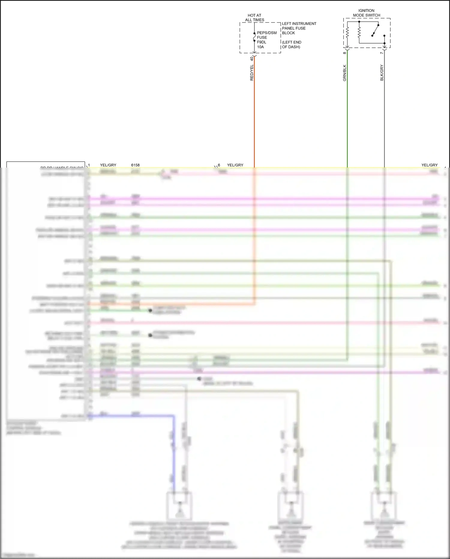 GMC Sierra IV (2018-2022) computer data lines system wiring diagram  (14 of 171)