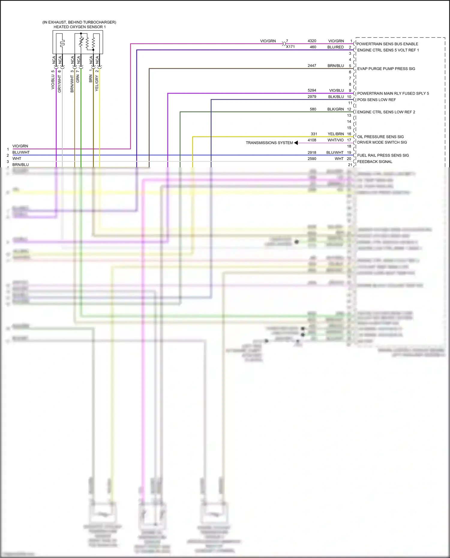 GMC Sierra IV (2018-2022) computer data lines system wiring diagram  (110 of 171)