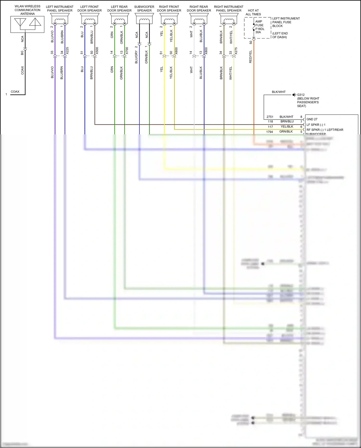 GMC Sierra IV (2018-2022) computer data lines system wiring diagram  (57 of 171)