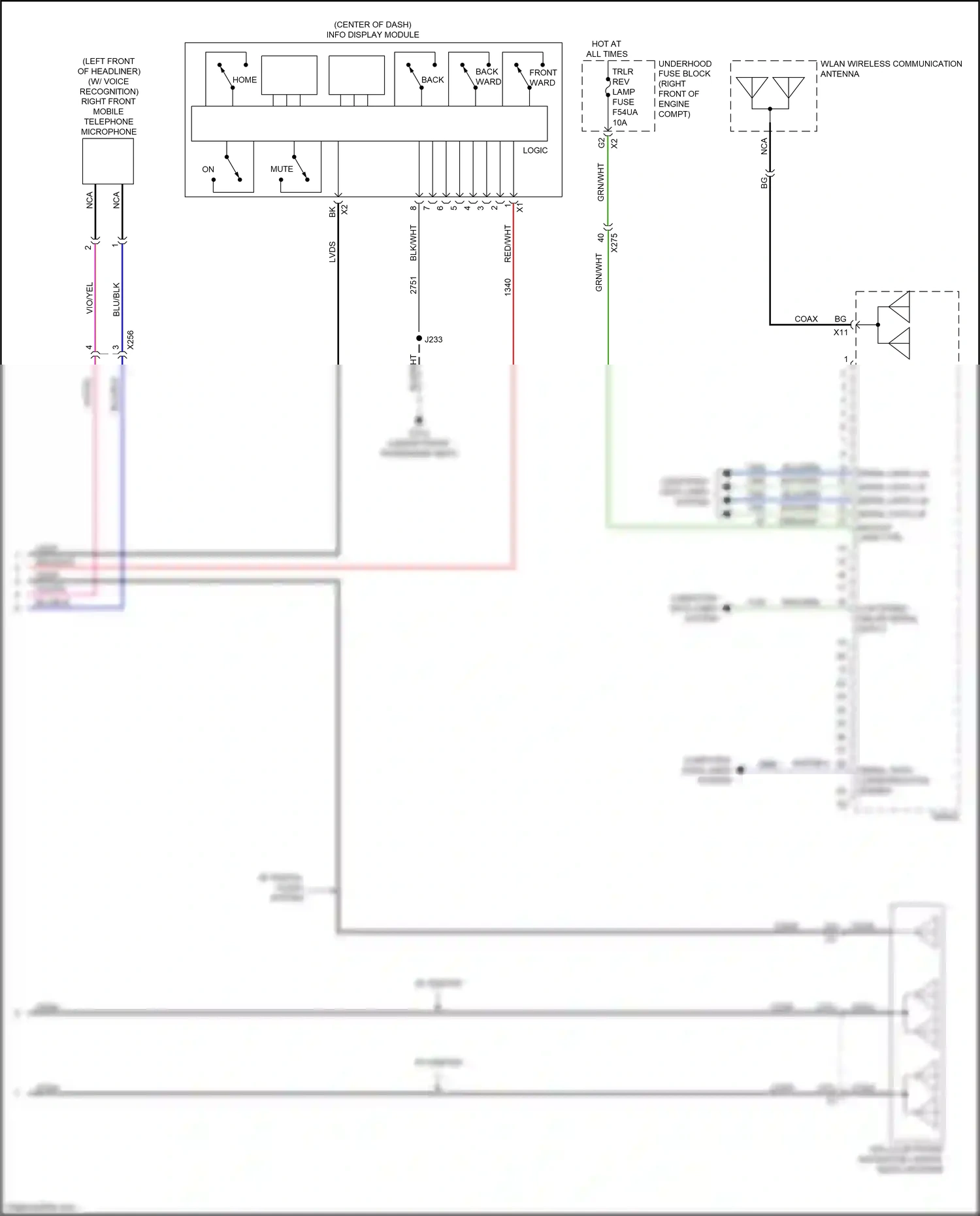 GMC Sierra IV (2018-2022) computer data lines system wiring diagram  (38 of 171)