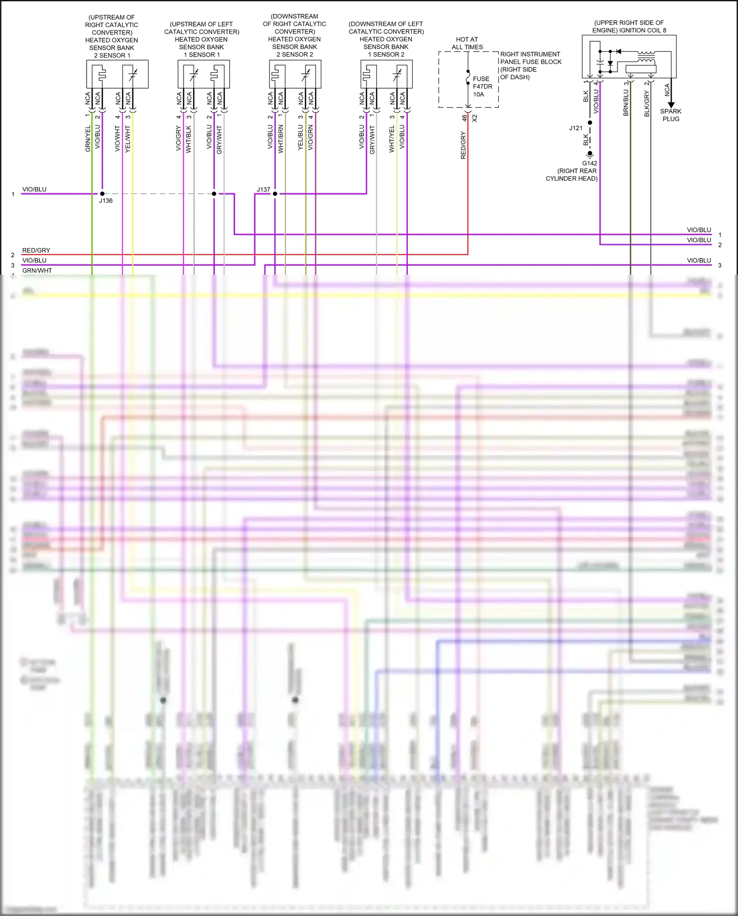 GMC Sierra IV (2018-2022) engine ctrl mod lin bus 2 wiring diagram  (1 of 1)