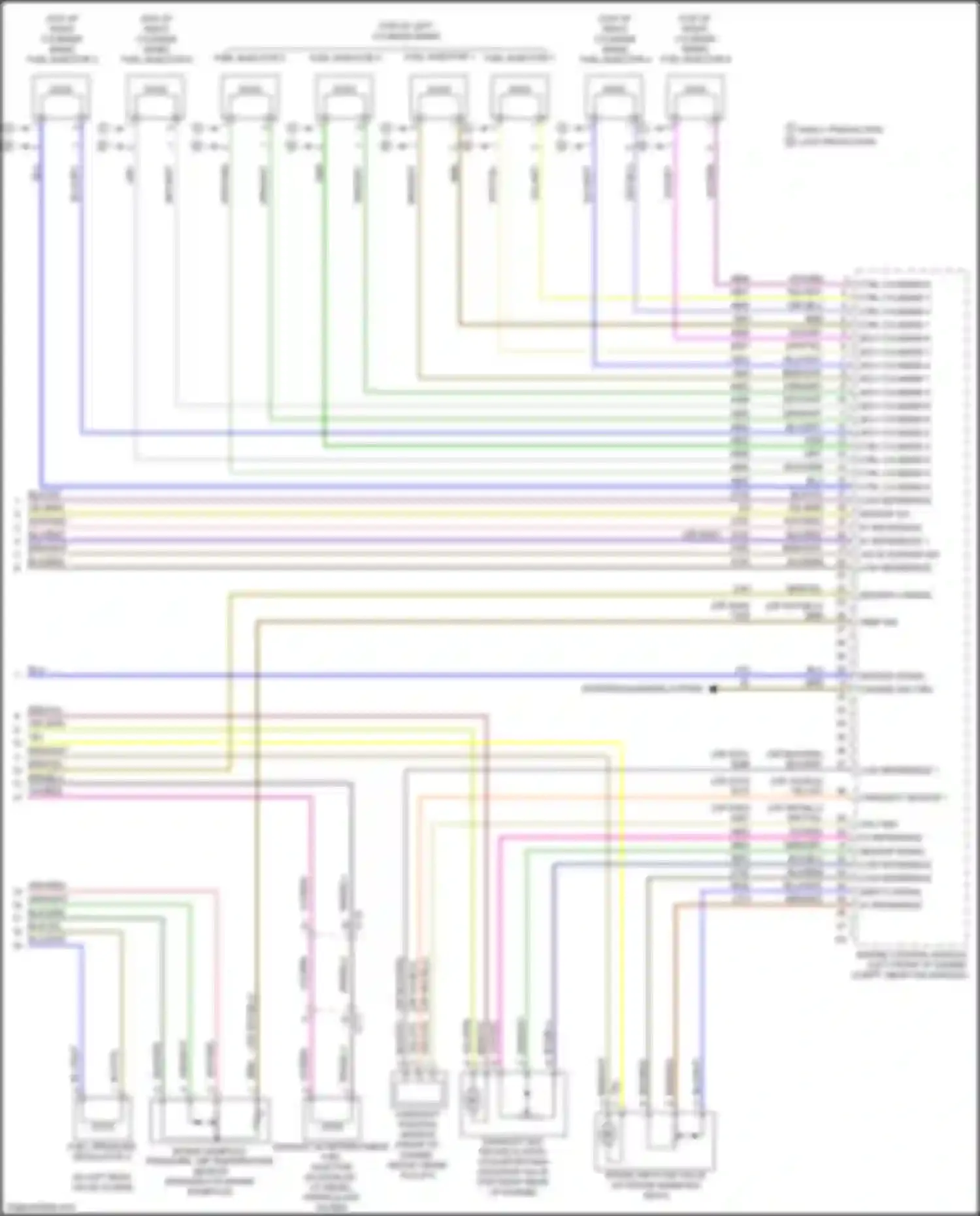 Wiring diagram exhaust gas recirculation cooler bypass solenoid valve for GMC Sierra IV (2018-2022) (1 of 1)
