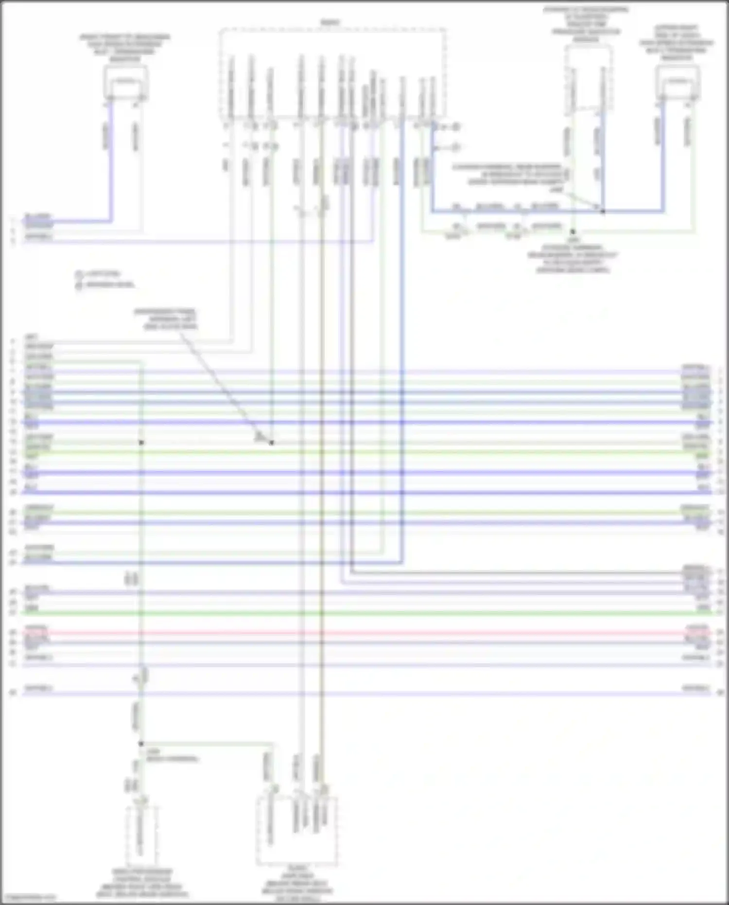 Wiring diagram high speed extension bus 2 terminating resistor for GMC Sierra IV (2018-2022) (3 of 3)