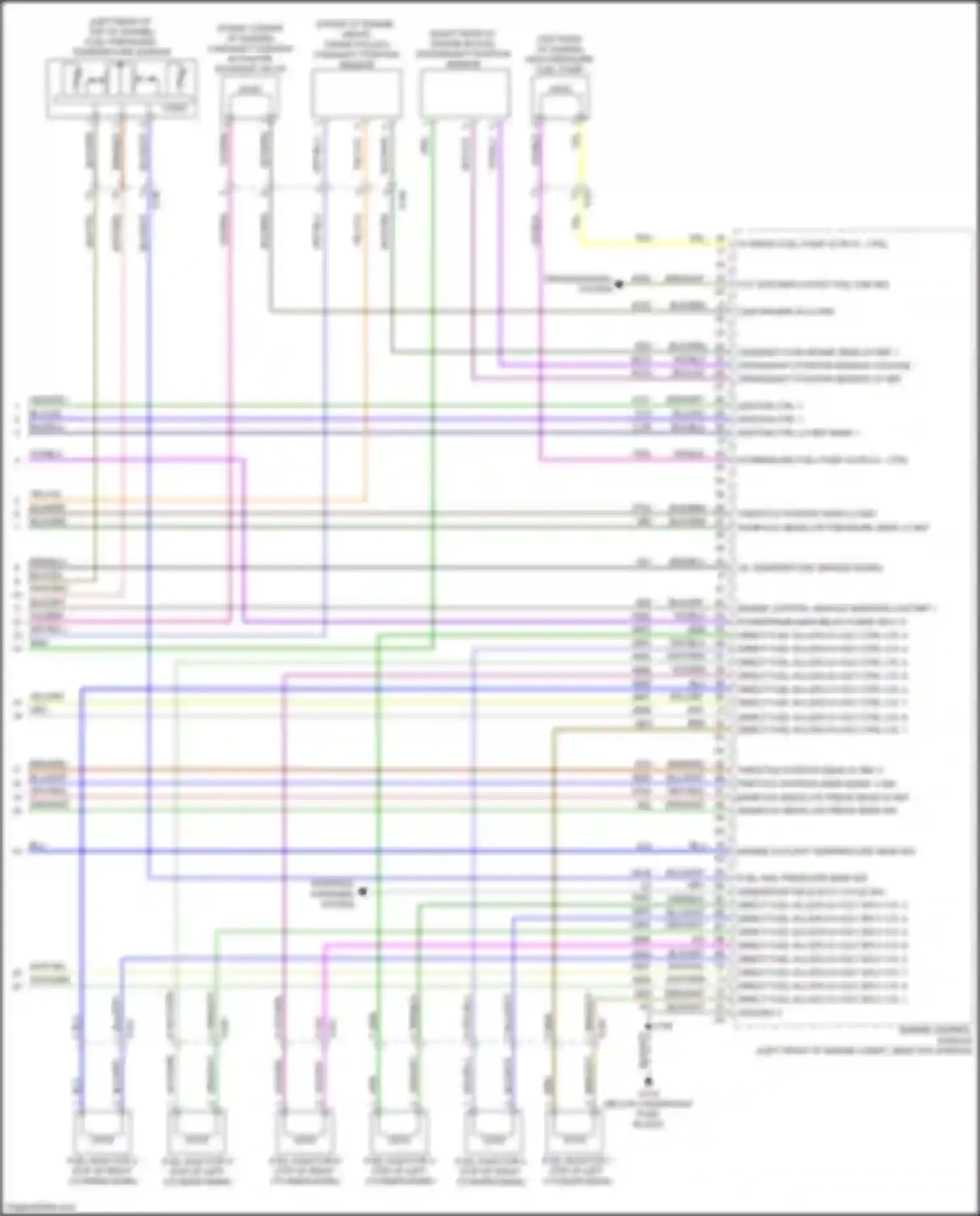 Wiring diagram ignition ctrl 7 for GMC Sierra IV (2018-2022) (1 of 1)