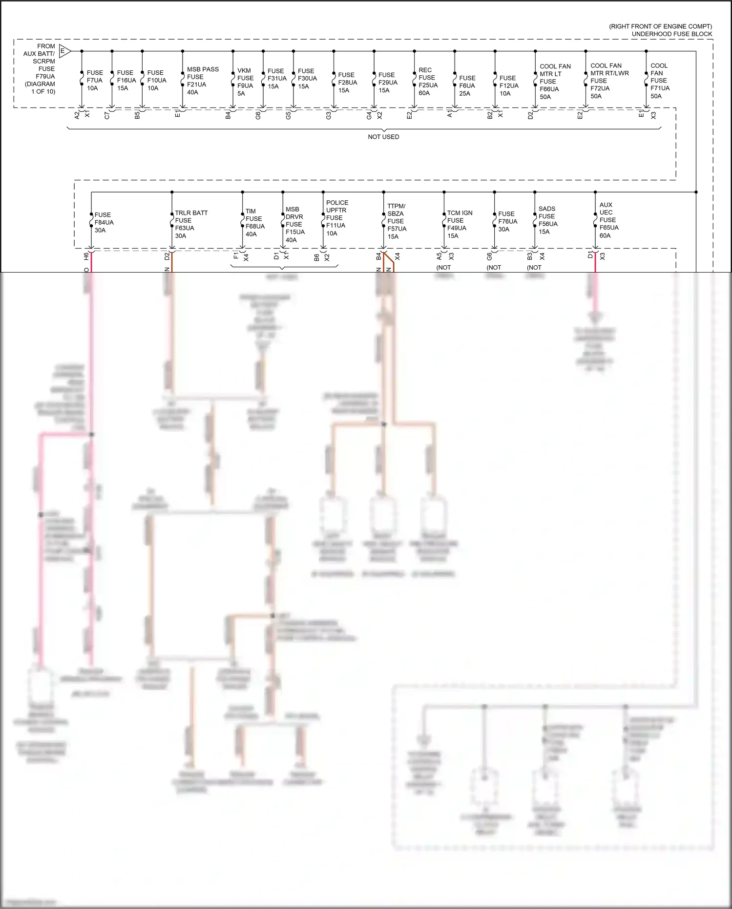 GMC Sierra IV (2018-2022) left side object sensor module wiring diagram  (6 of 6)
