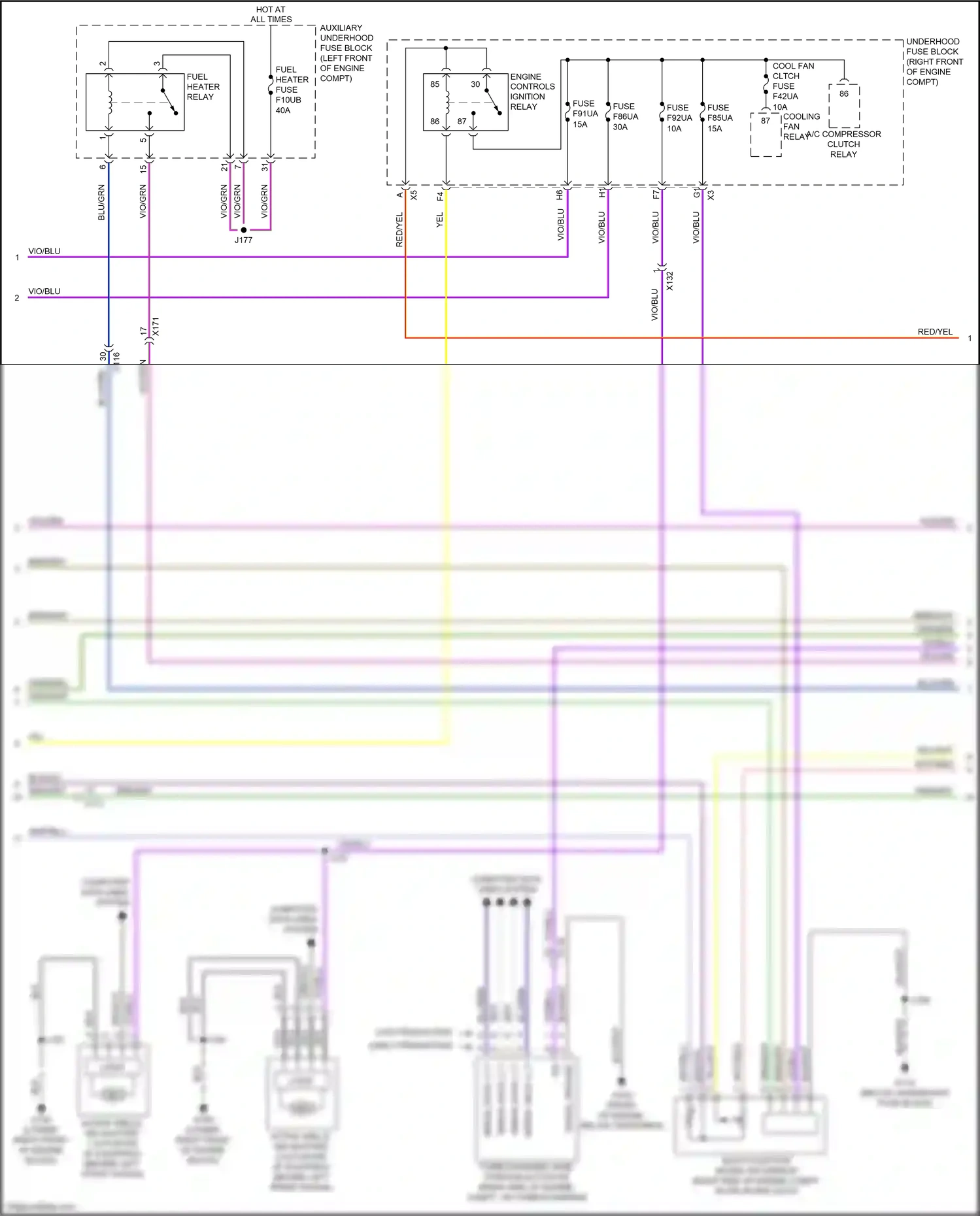 GMC Sierra IV (2018-2022) multi-function intake air sensor wiring diagram  (10 of 10)
