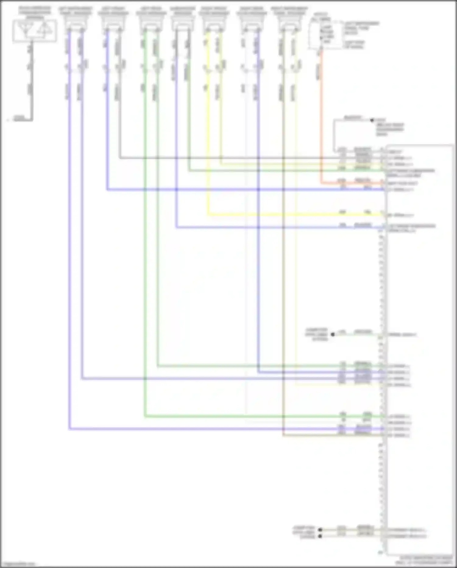 Wiring diagram nca for GMC Sierra IV (2018-2022) (93 of 99)